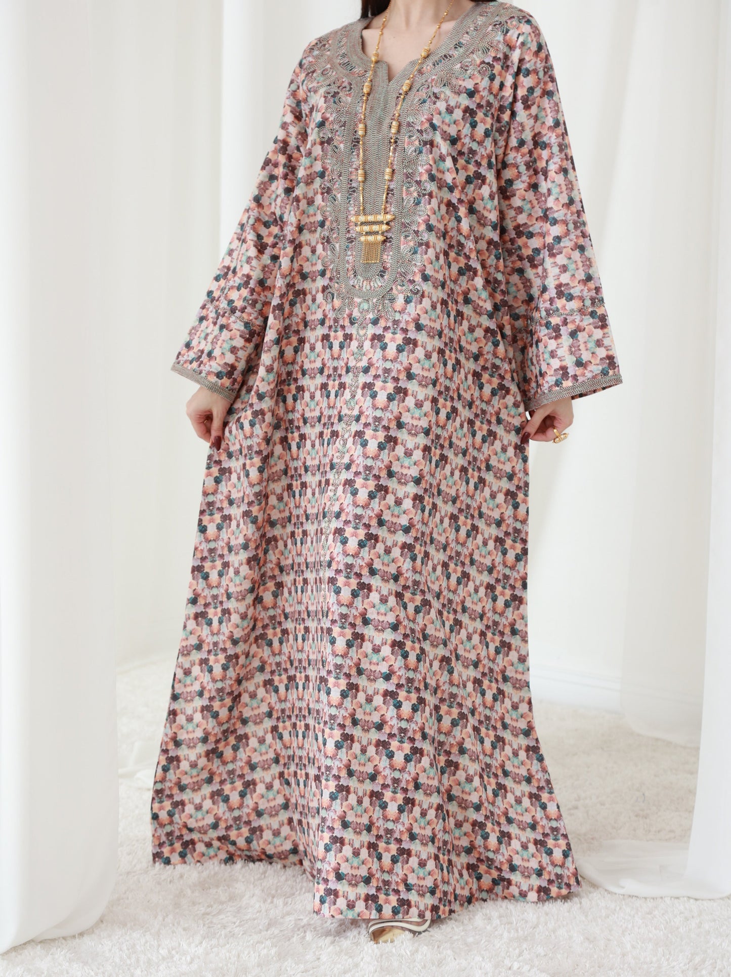 Blush Meadow Delight Dress