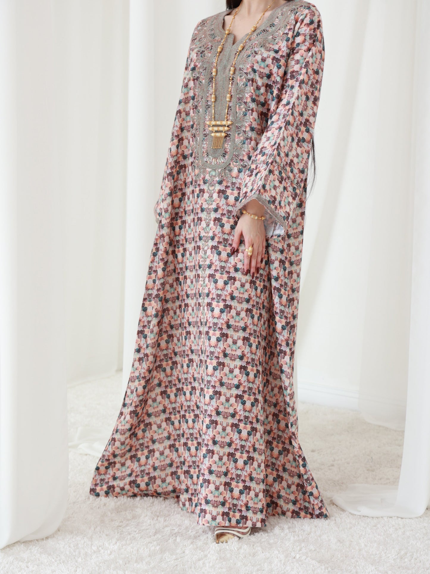 Blush Meadow Delight Dress