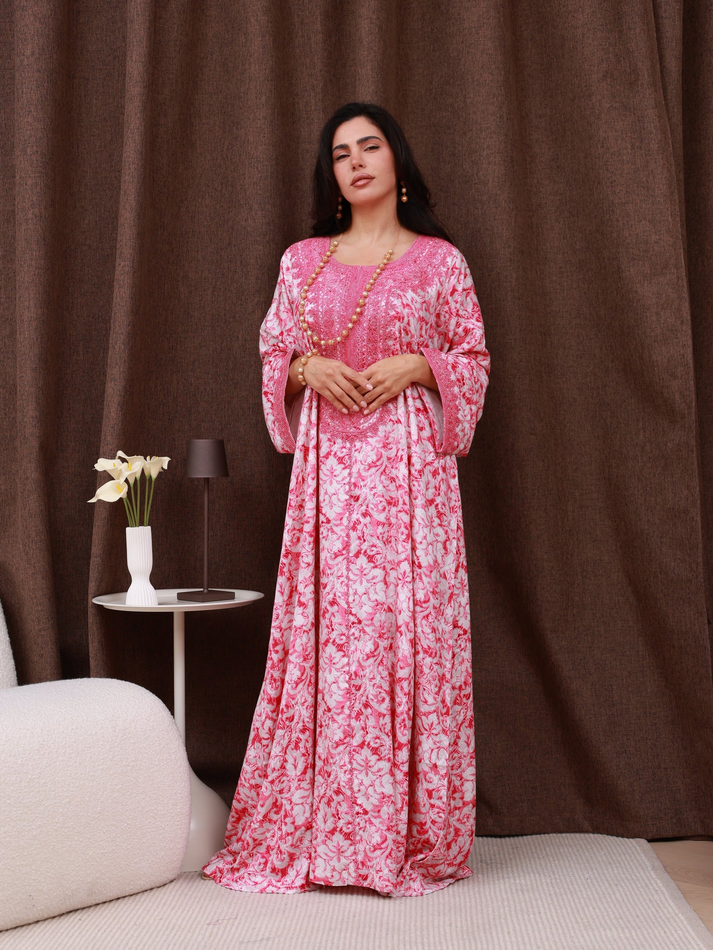 Floral Haze Grace Kaftan