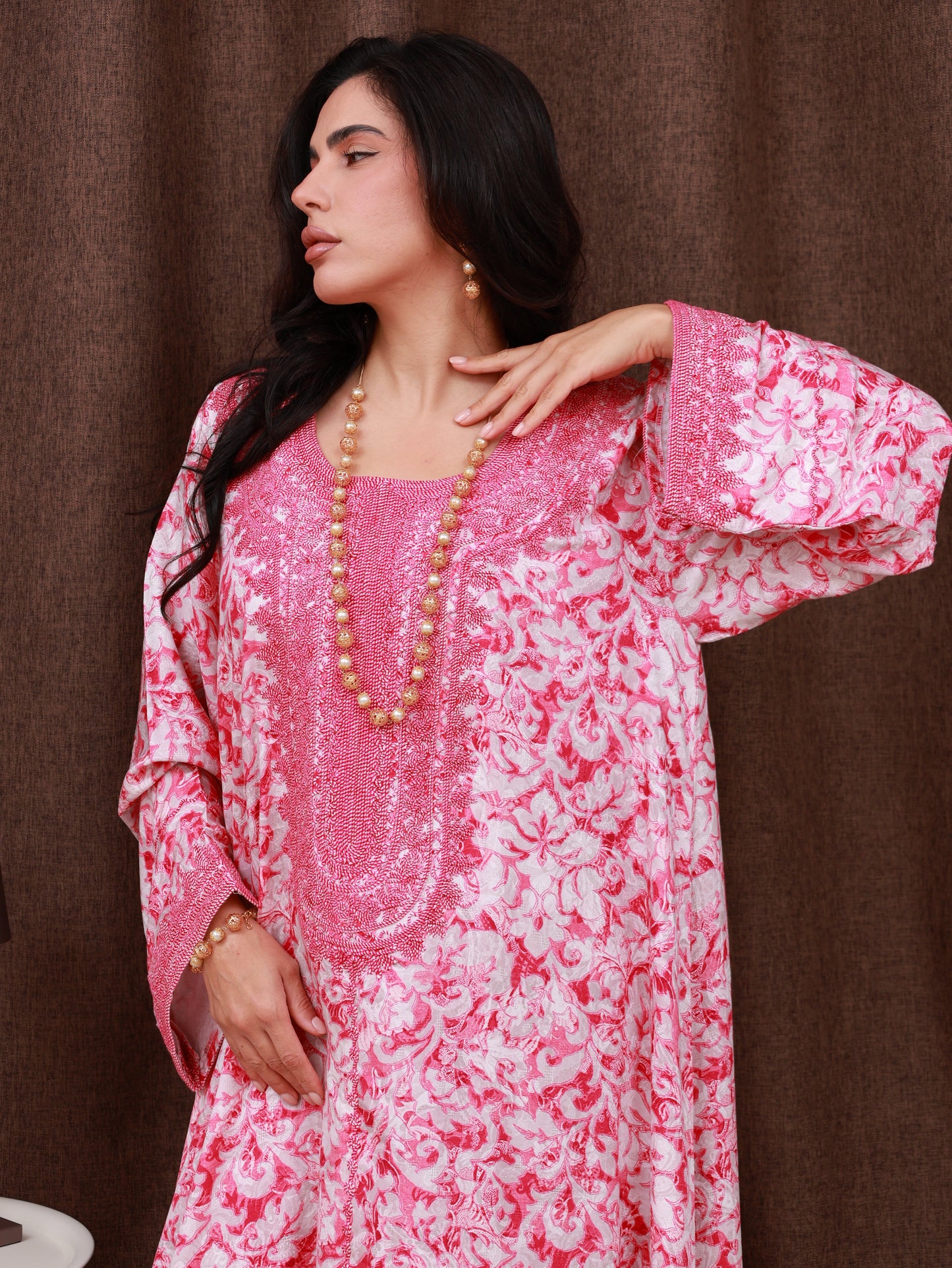 Floral Haze Grace Kaftan