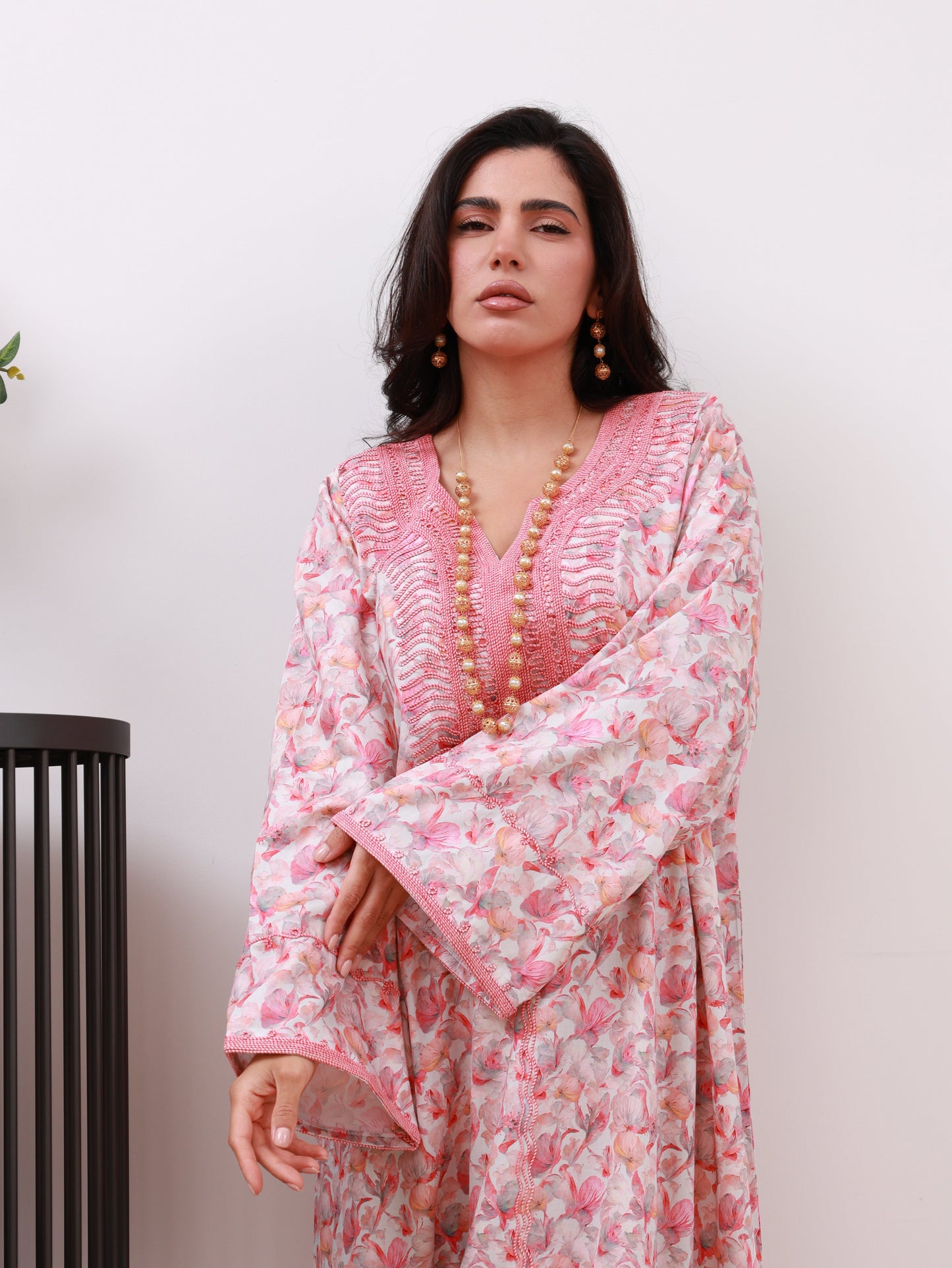 Rose Blush Petal Kaftan