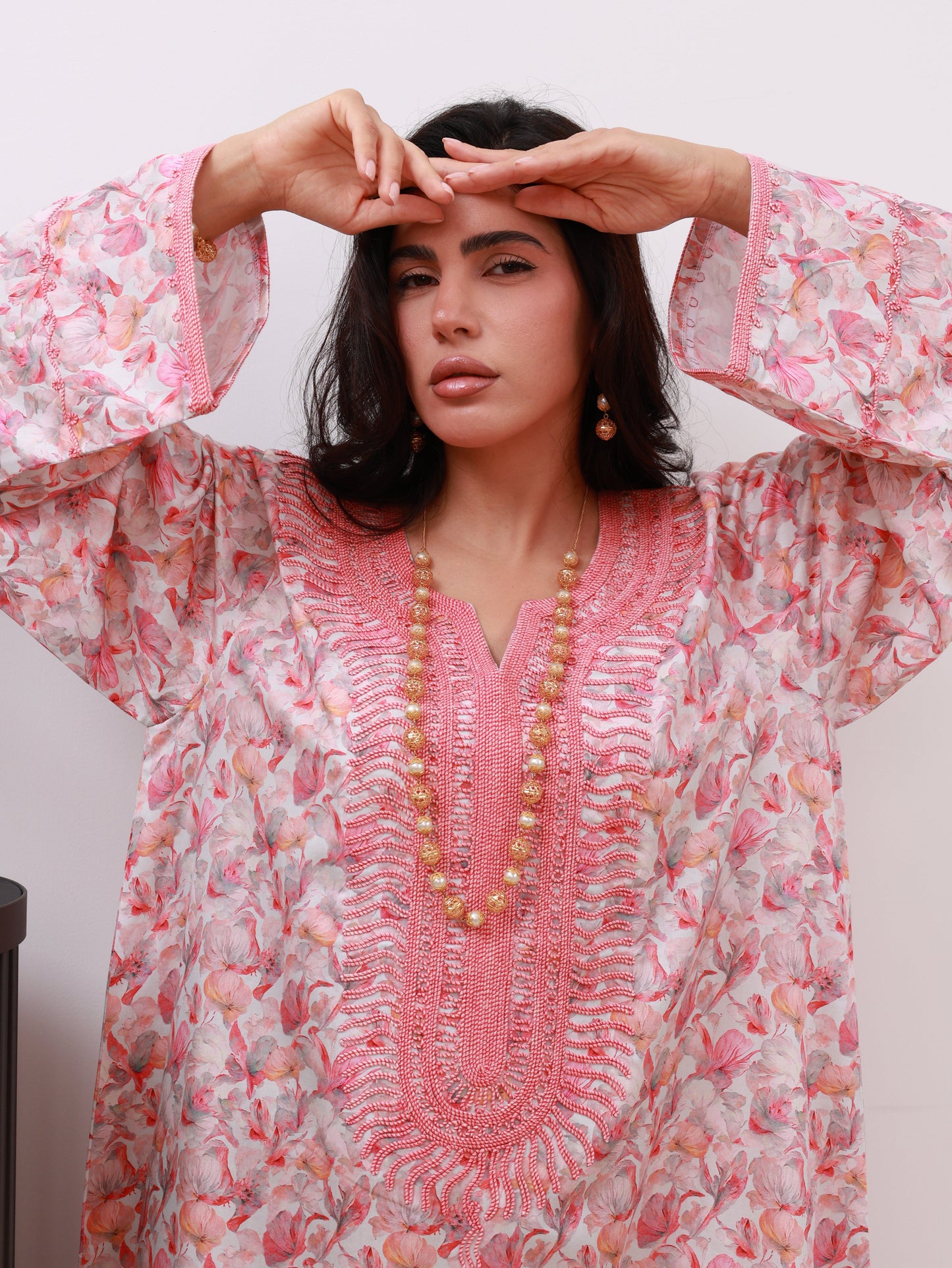 Rose Blush Petal Kaftan