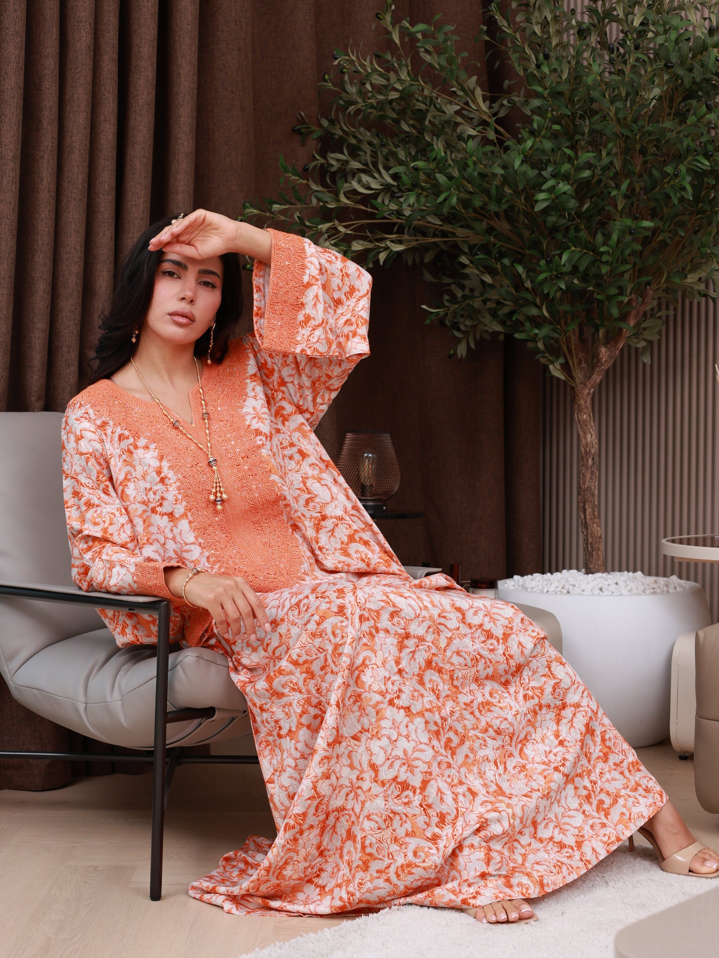 Citrus Glow Kaftan