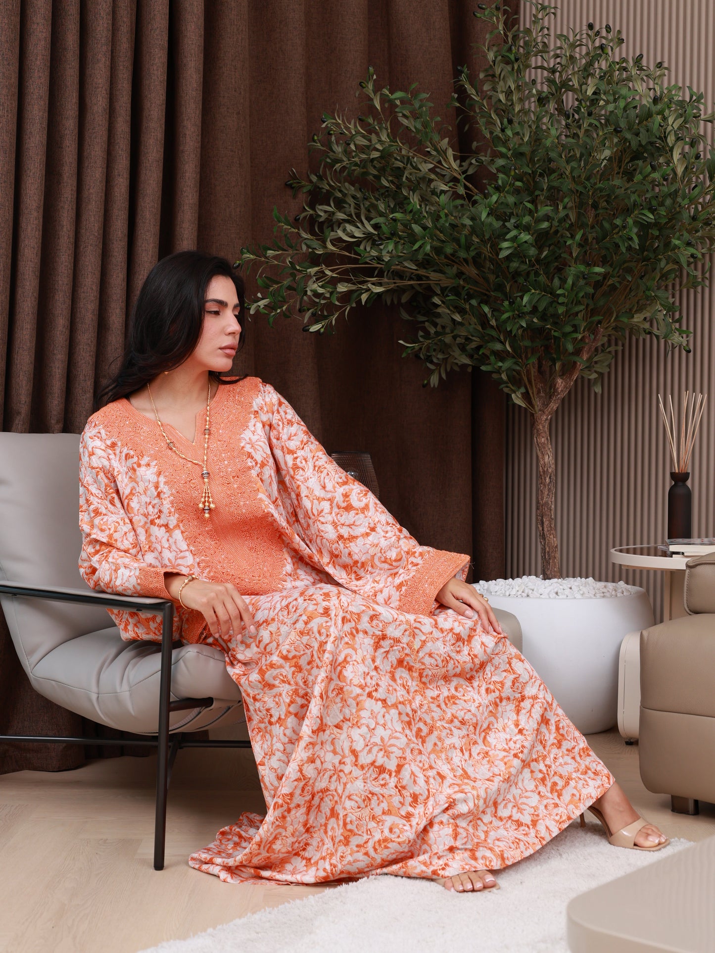 Citrus Glow Kaftan