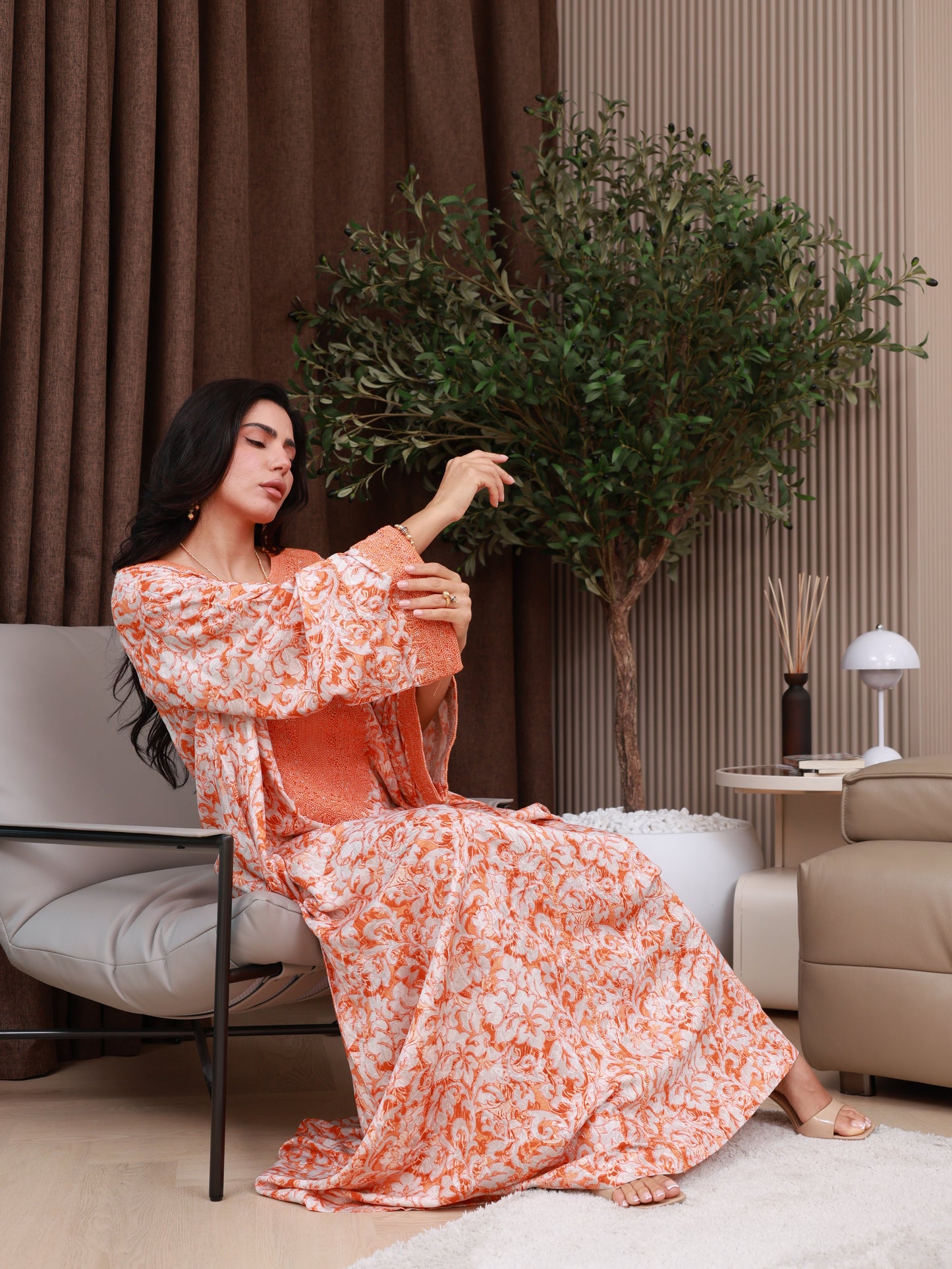 Citrus Glow Kaftan