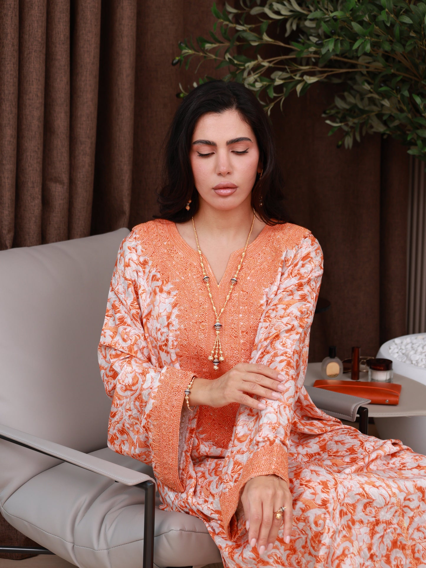 Citrus Glow Kaftan