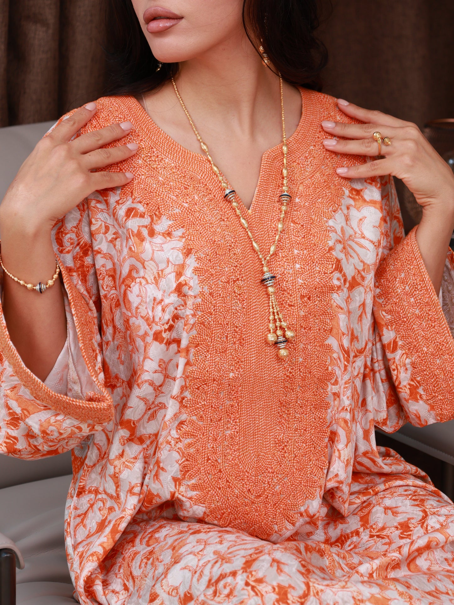 Citrus Glow Kaftan