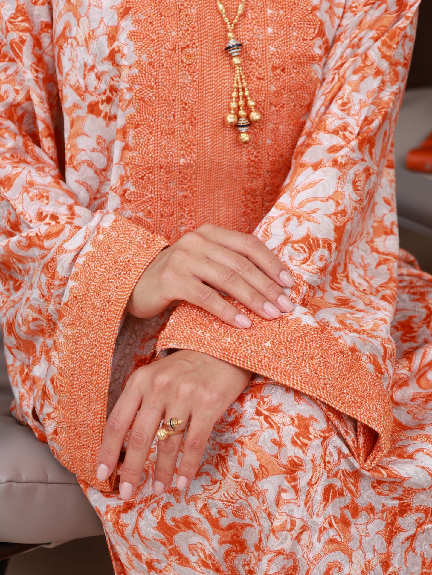 Citrus Glow Kaftan