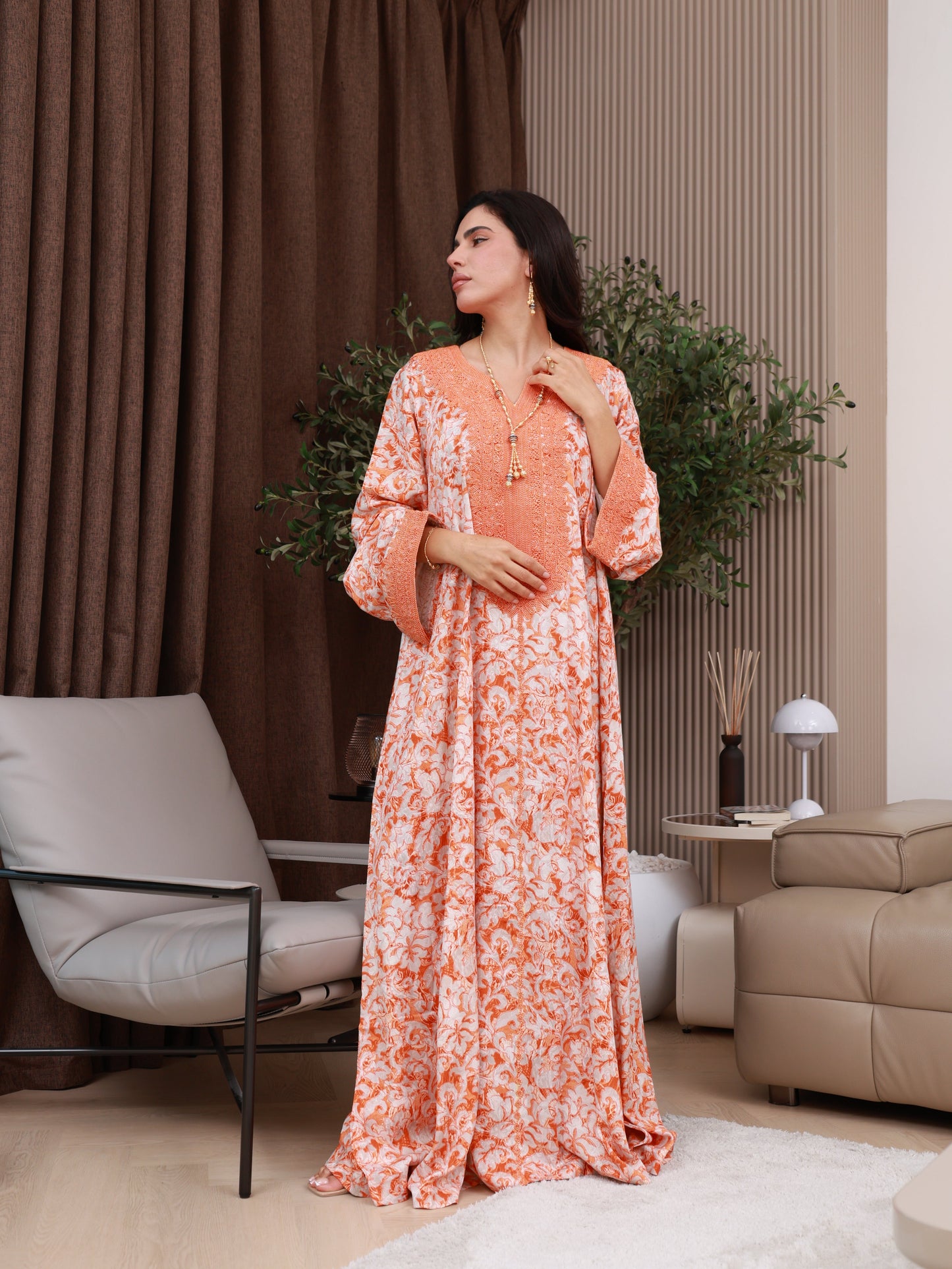 Citrus Glow Kaftan