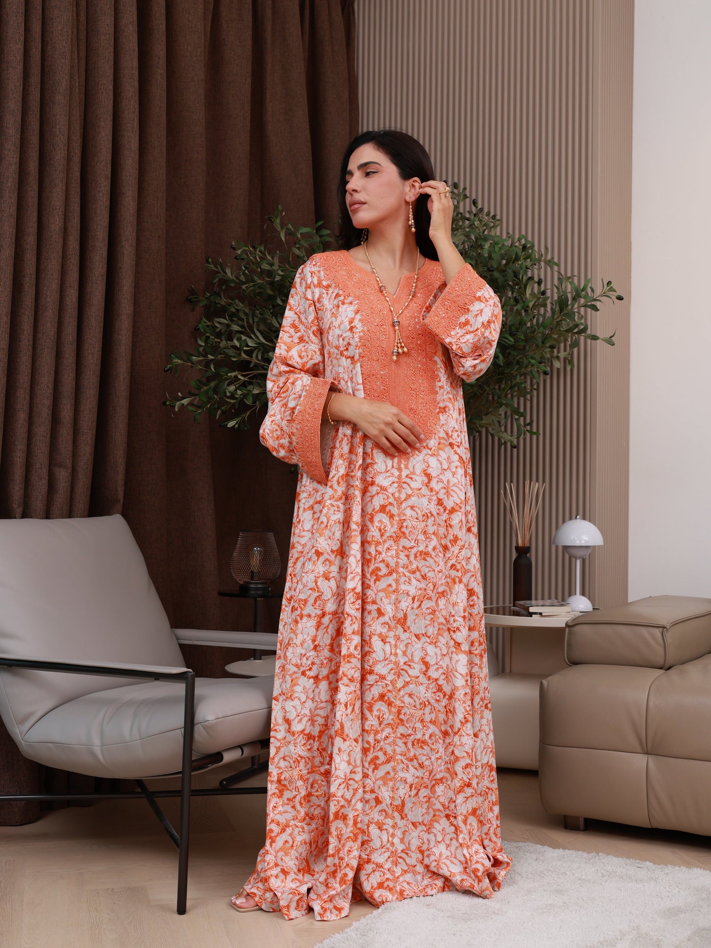 Citrus Glow Kaftan