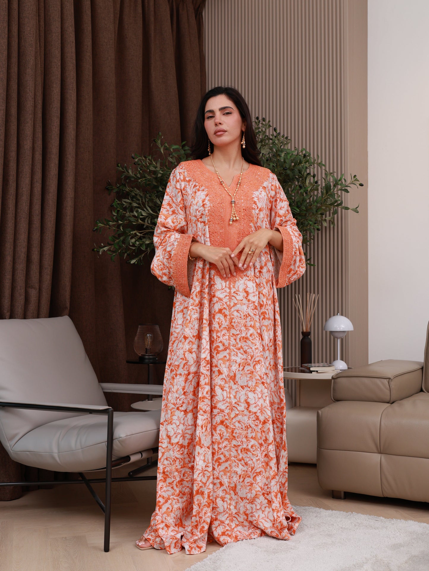 Citrus Glow Kaftan