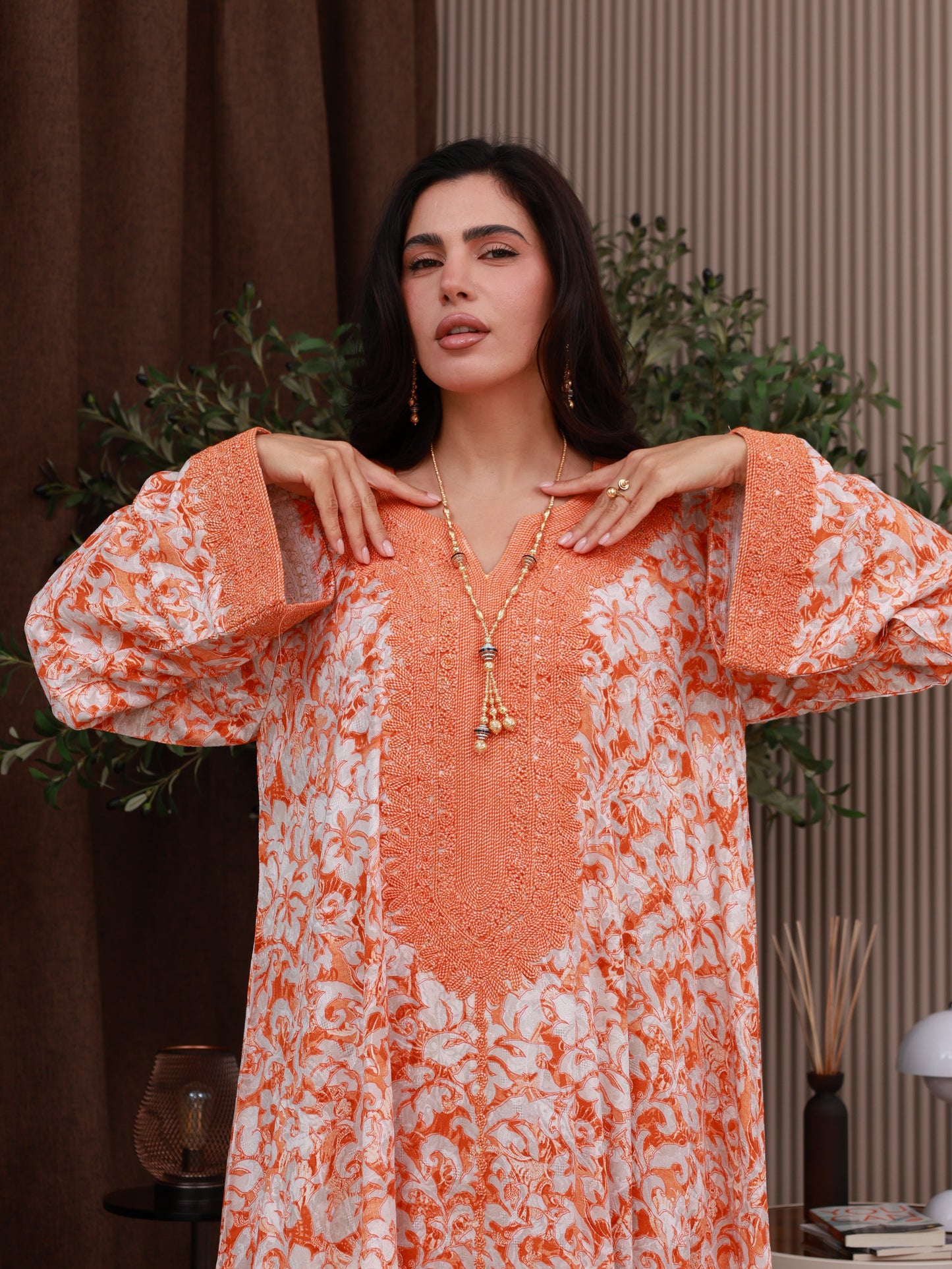 Citrus Glow Kaftan