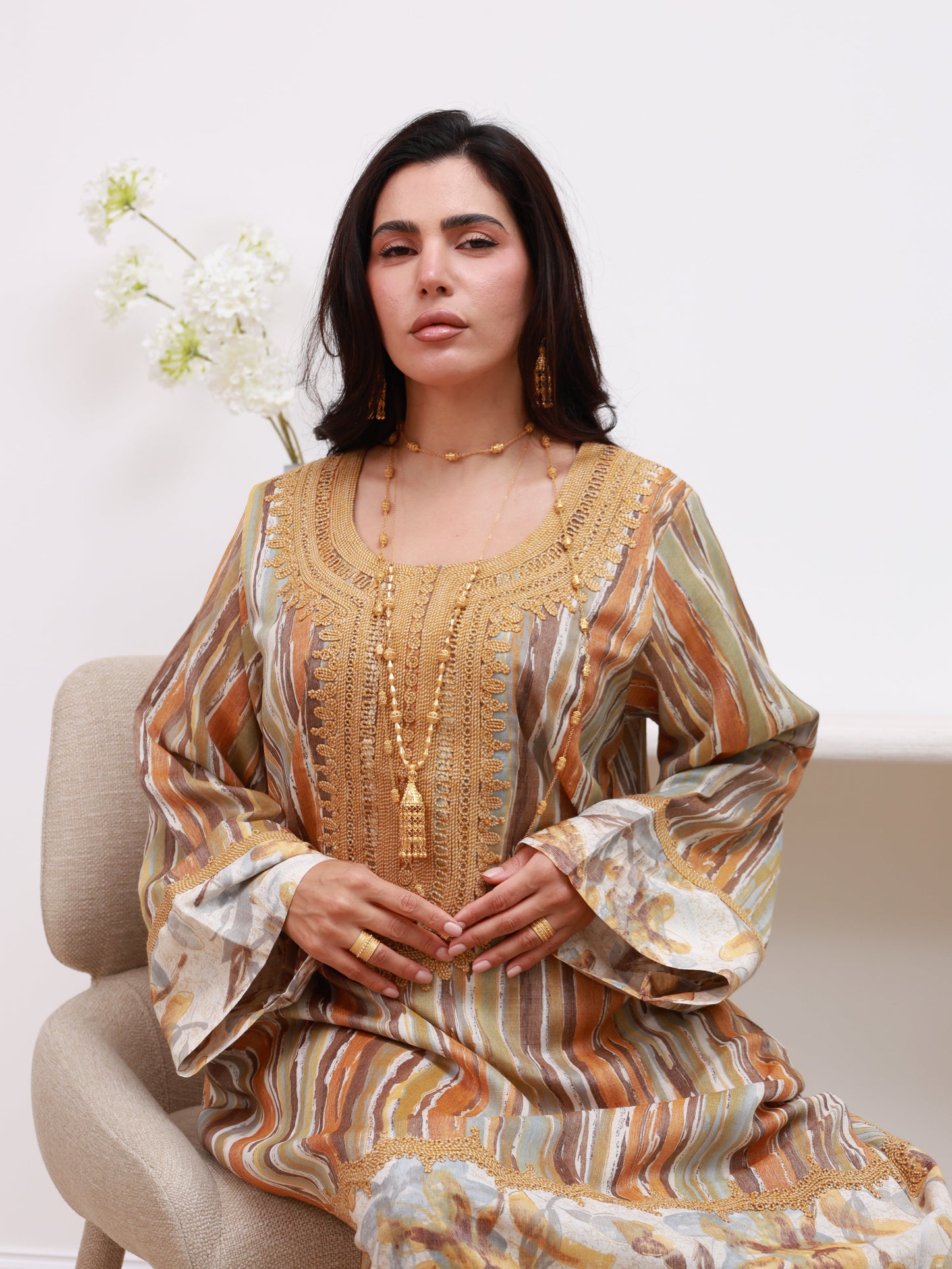 Burnished Glow Kaftan
