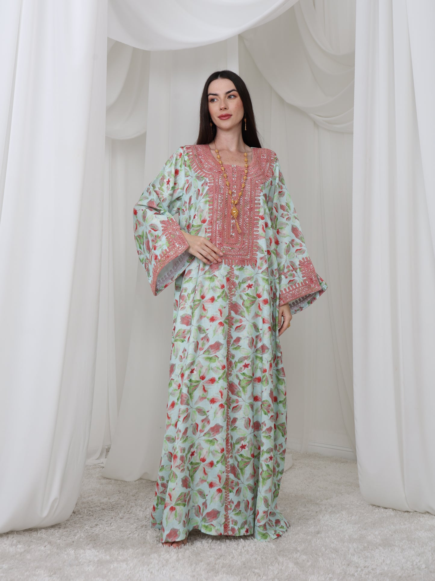 Rose Petal Kaftan