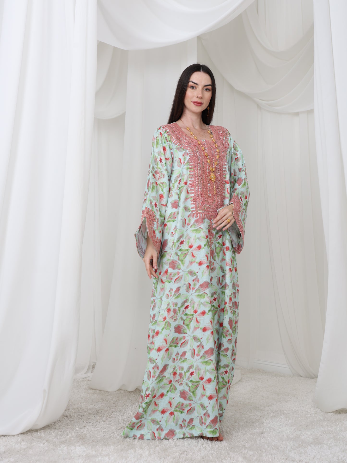 Rose Petal Kaftan
