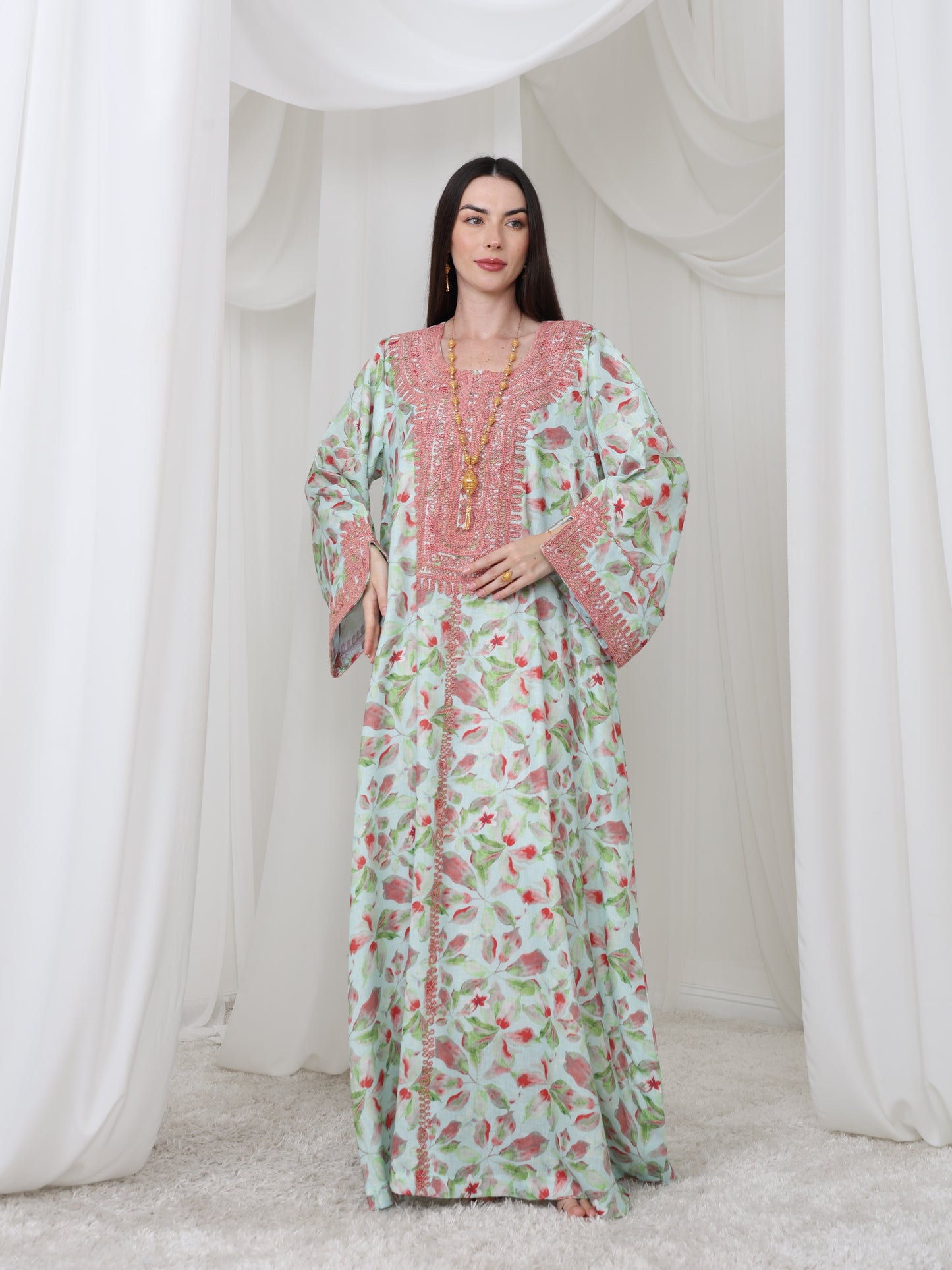 Rose Petal Kaftan