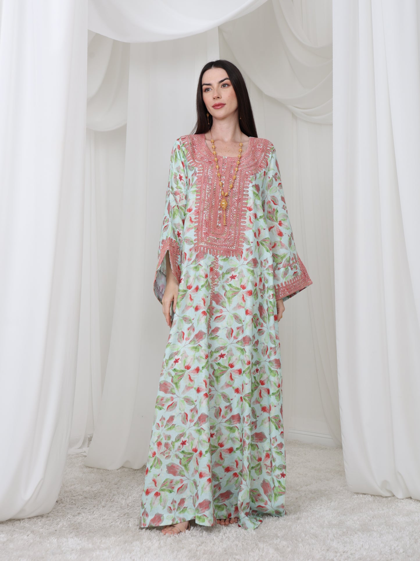 Rose Petal Kaftan