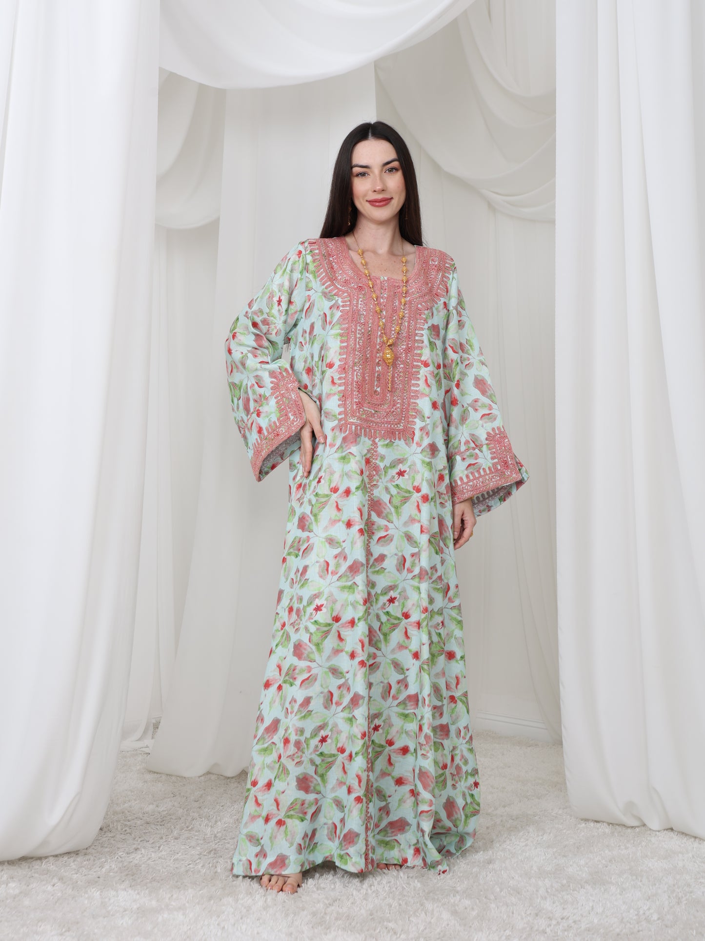 Rose Petal Kaftan
