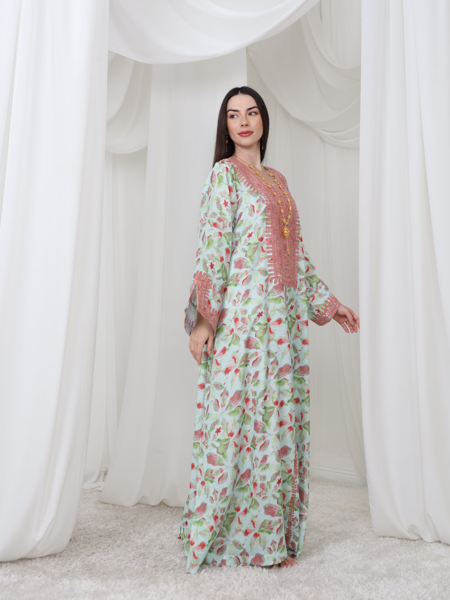 Rose Petal Kaftan