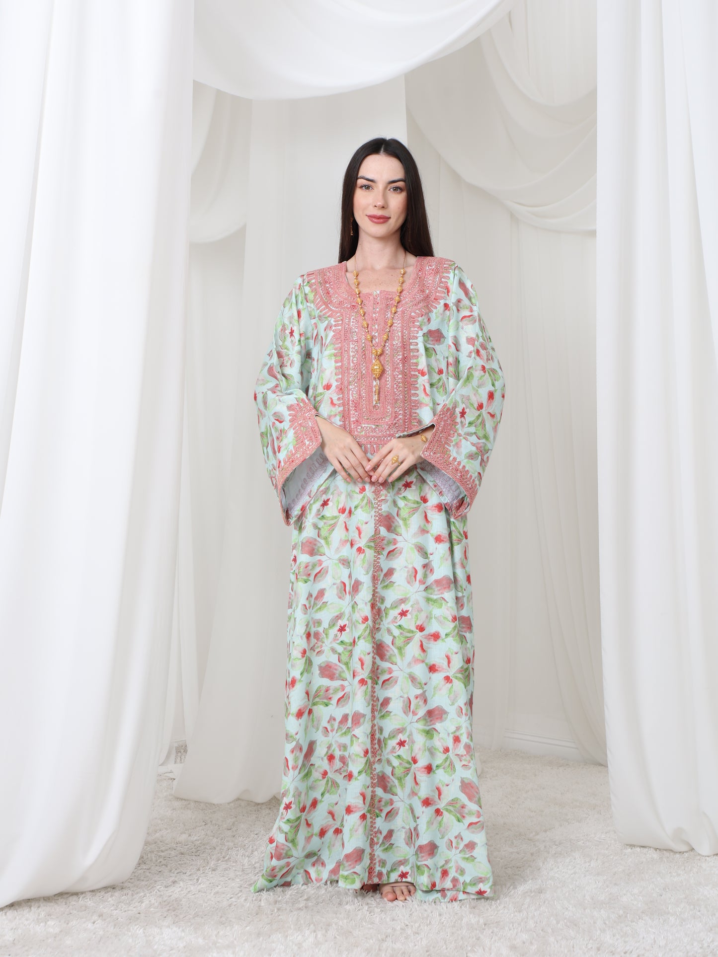 Rose Petal Kaftan
