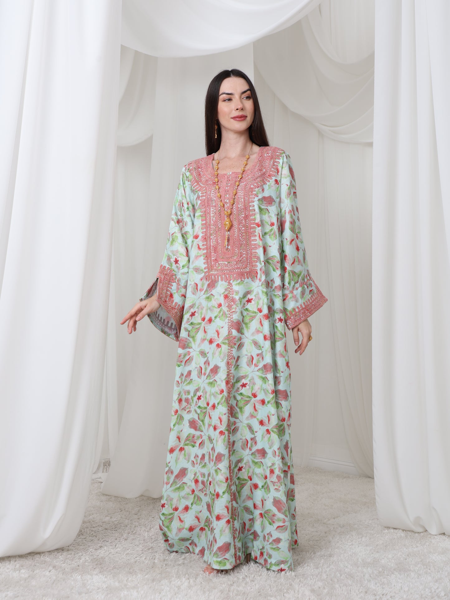 Rose Petal Kaftan