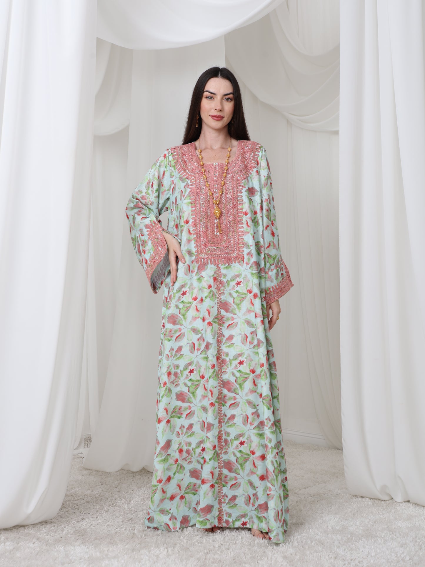 Rose Petal Kaftan