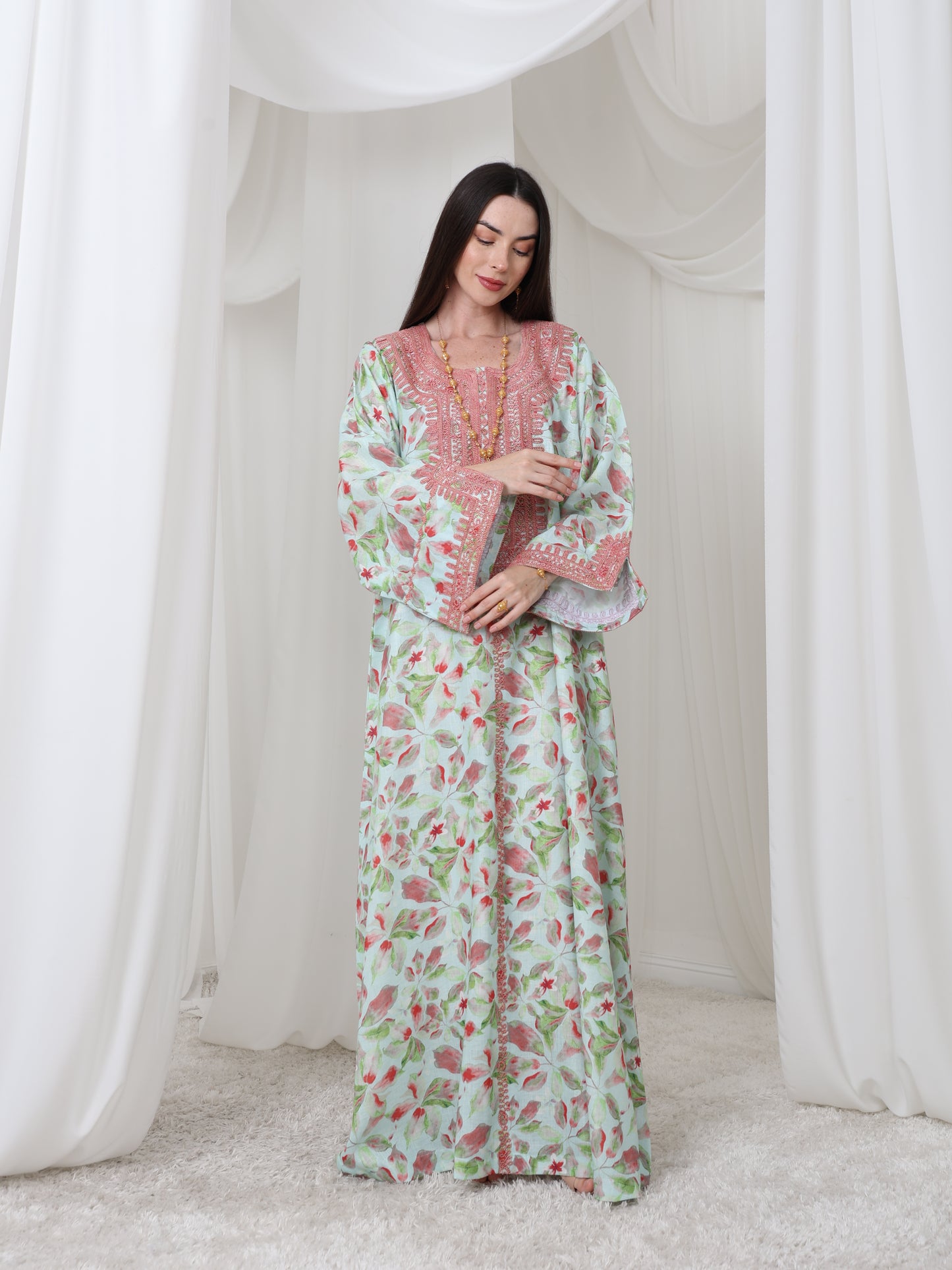 Rose Petal Kaftan