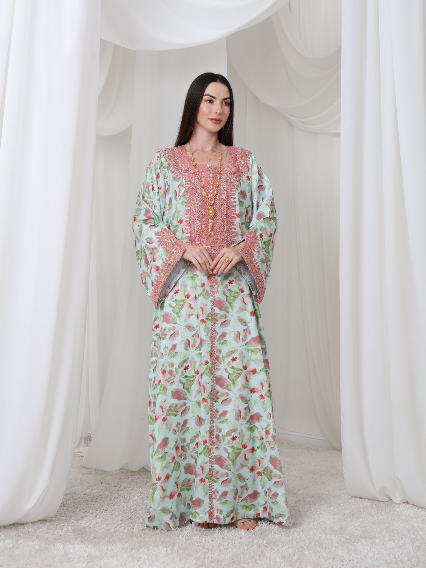 Rose Petal Kaftan