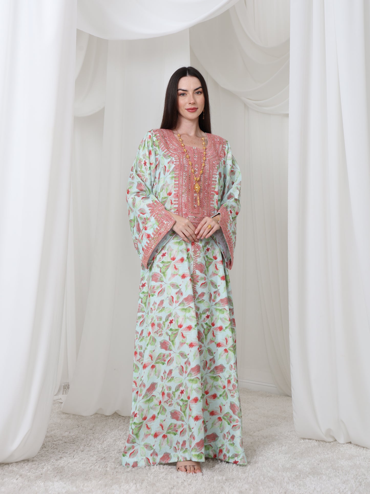 Rose Petal Kaftan