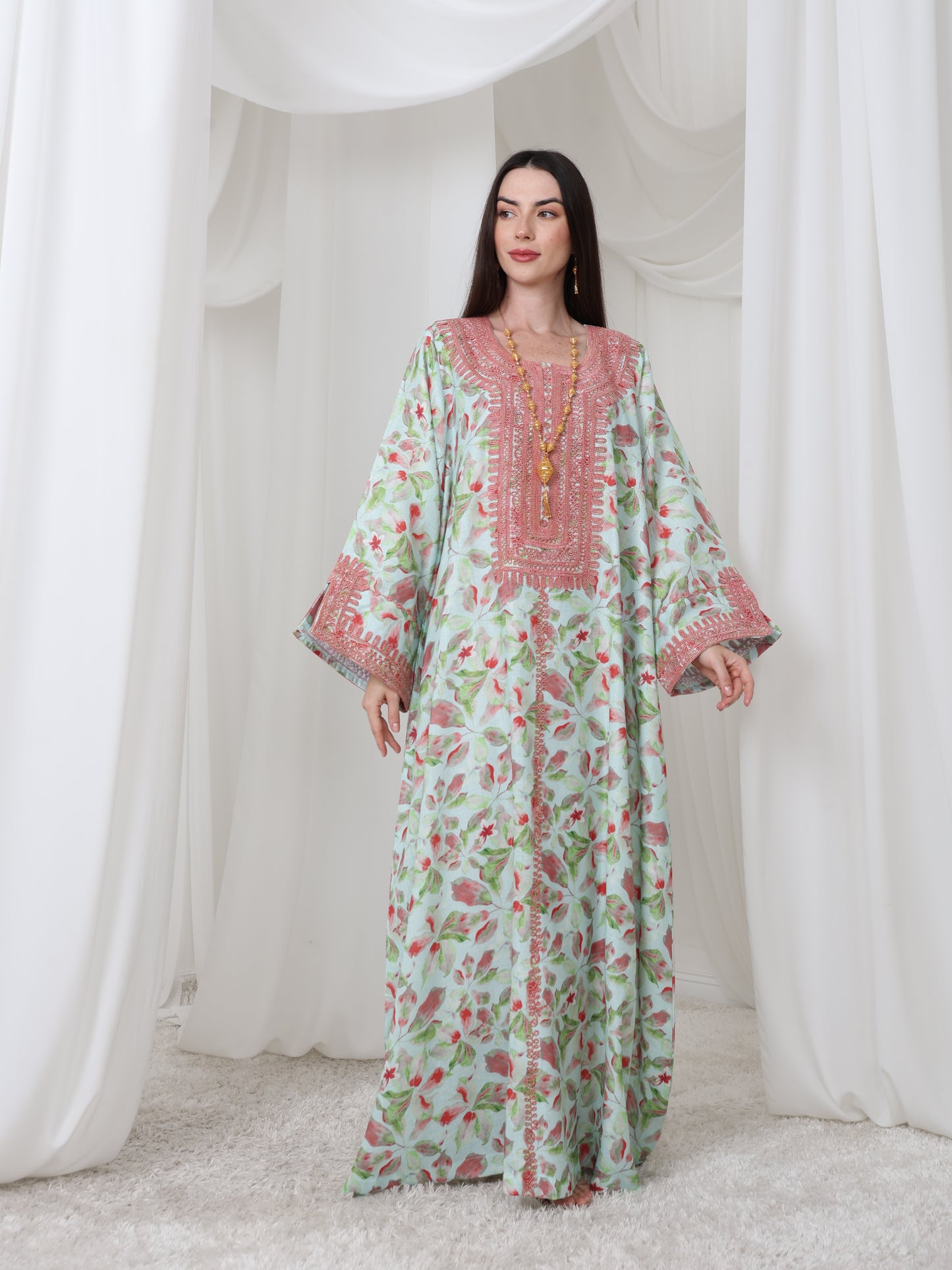 Rose Petal Kaftan