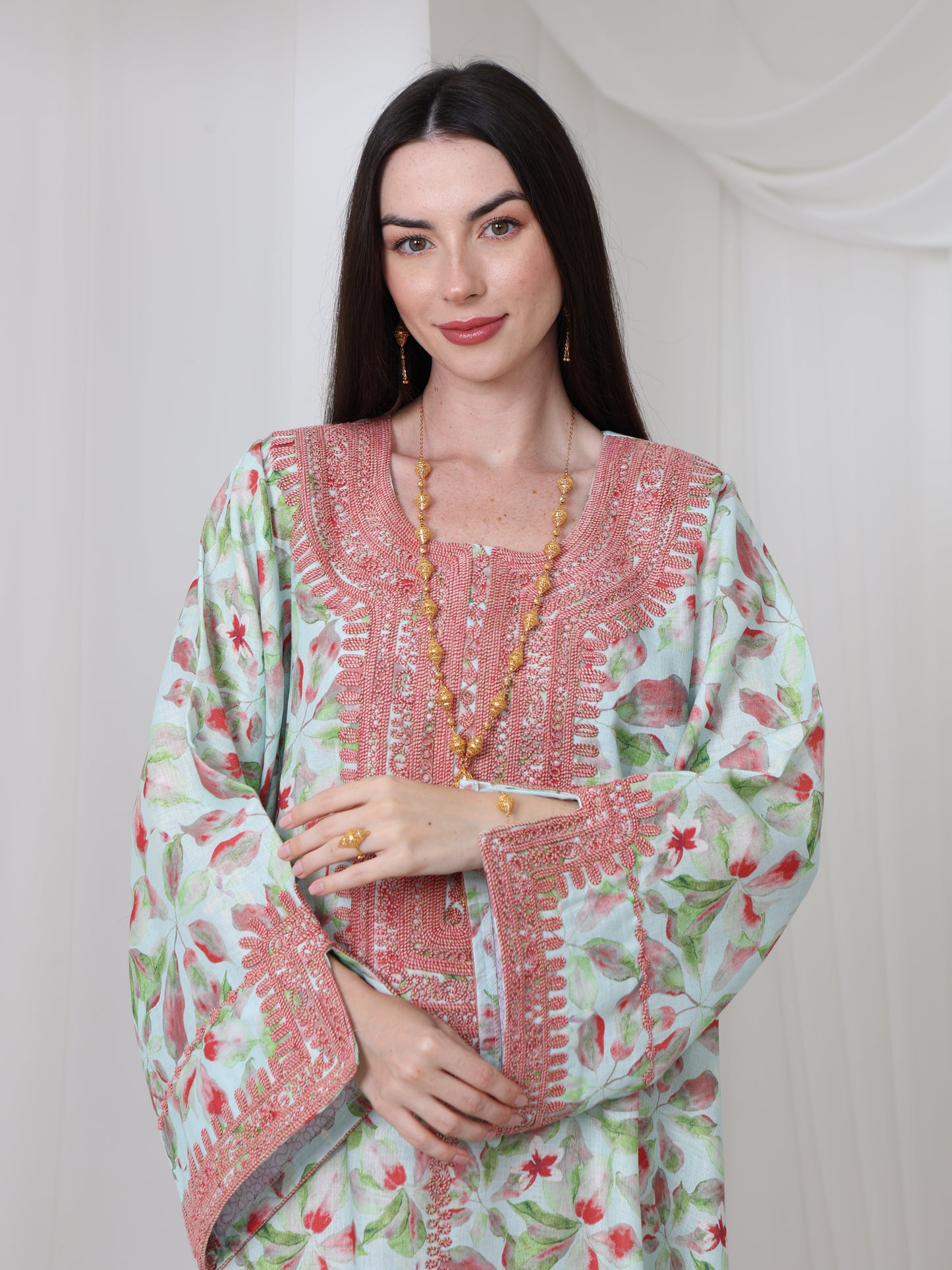 Rose Petal Kaftan