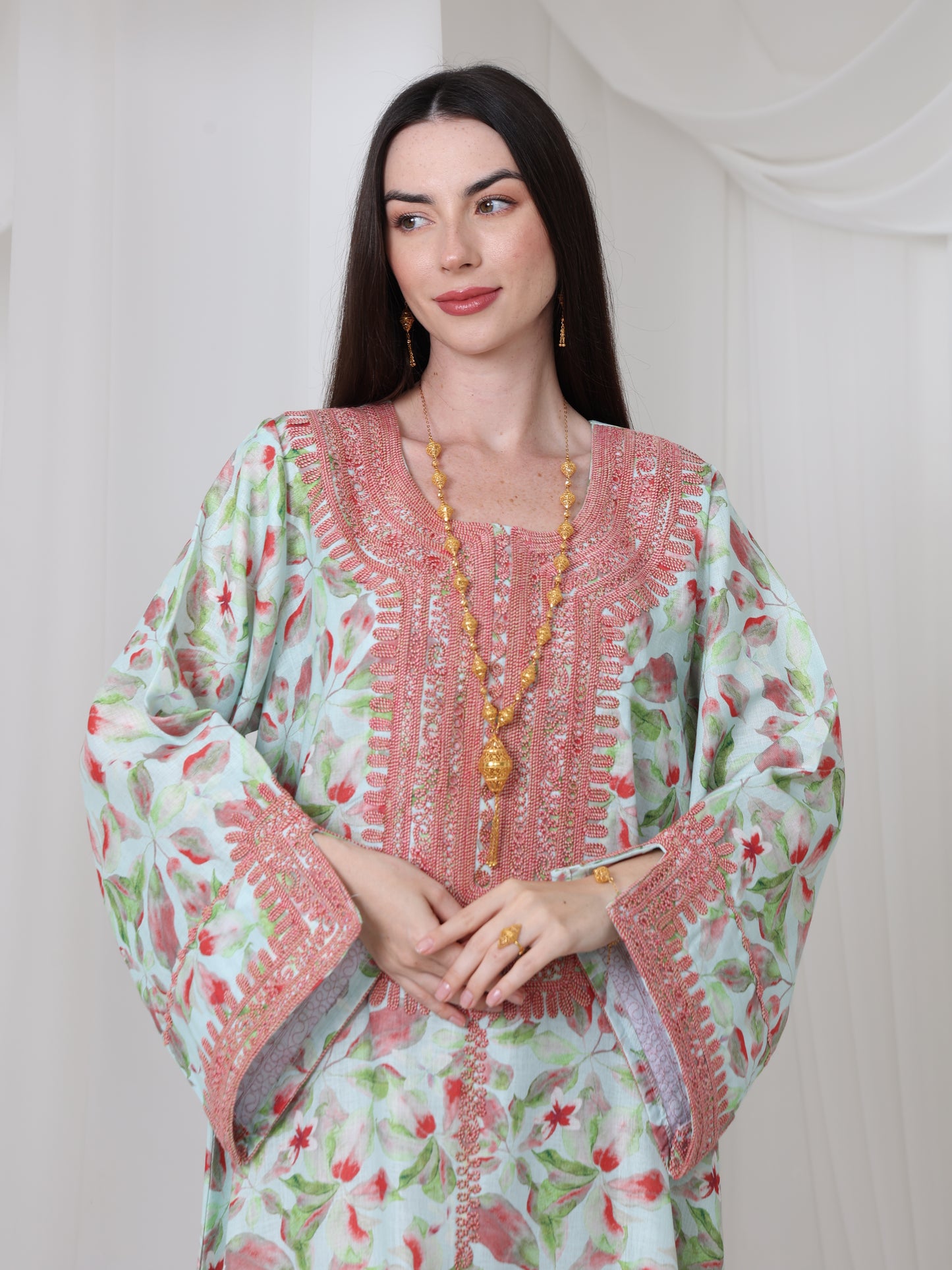Rose Petal Kaftan