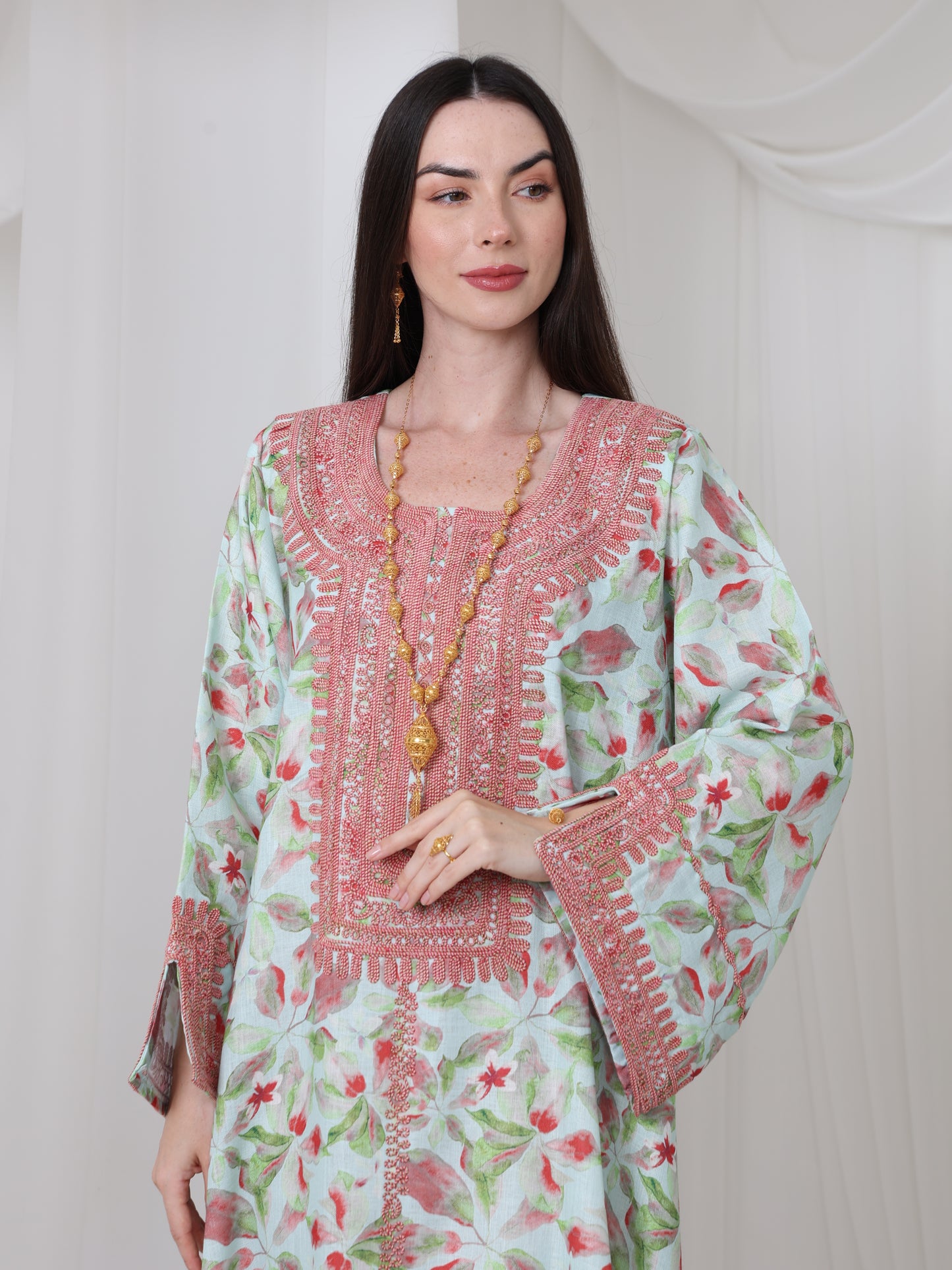 Rose Petal Kaftan