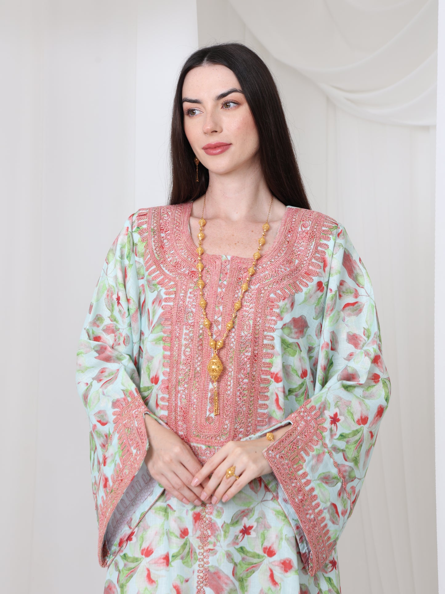 Rose Petal Kaftan