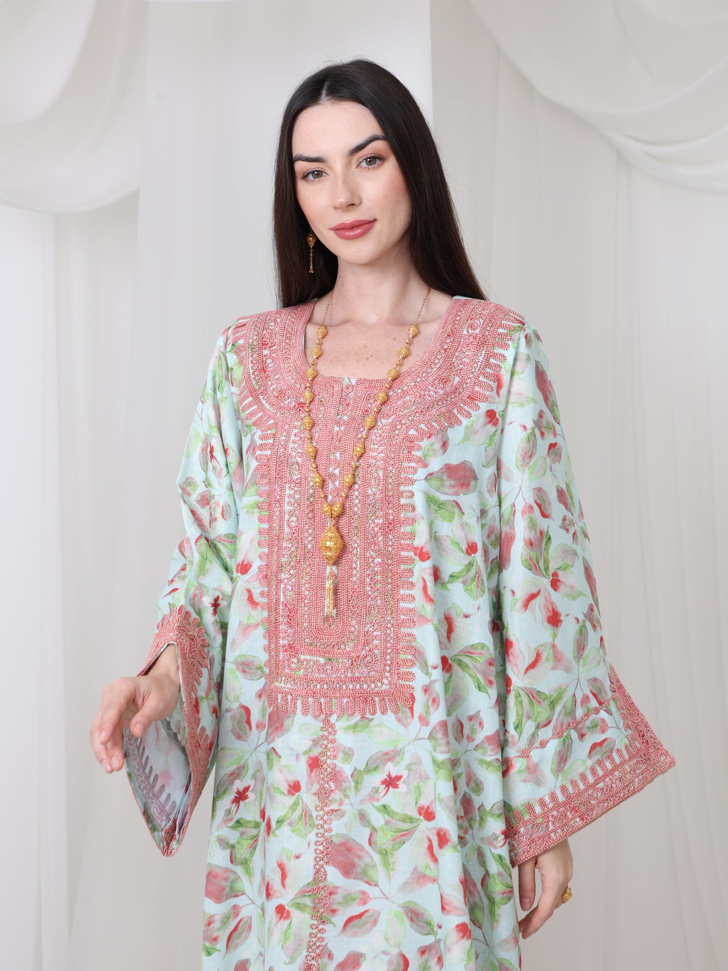 Rose Petal Kaftan