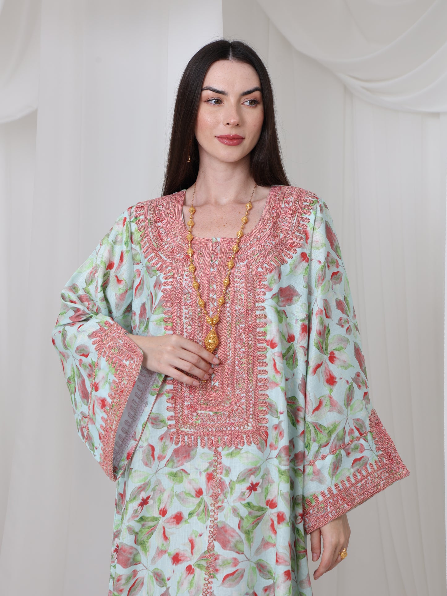 Rose Petal Kaftan