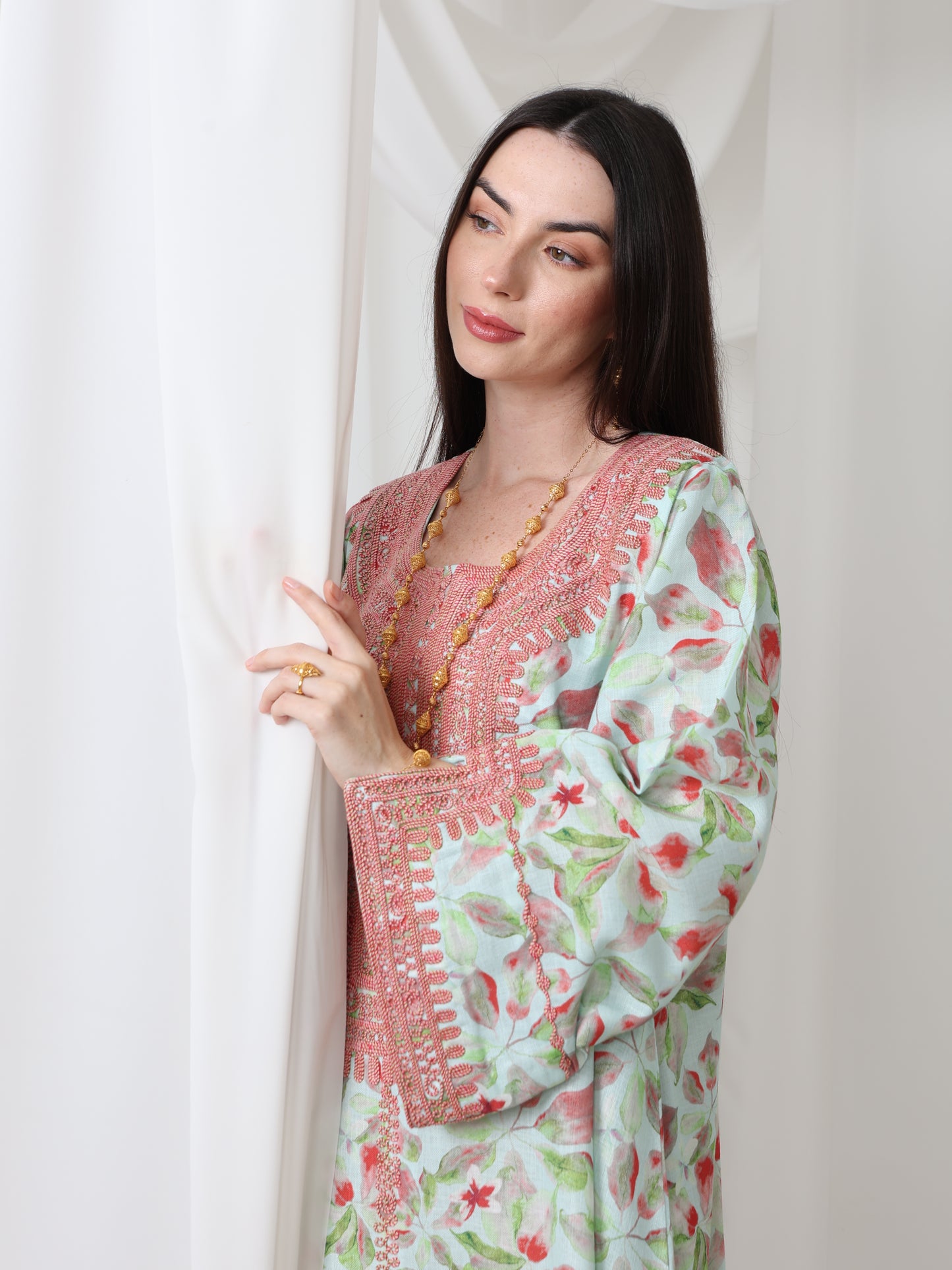 Rose Petal Kaftan