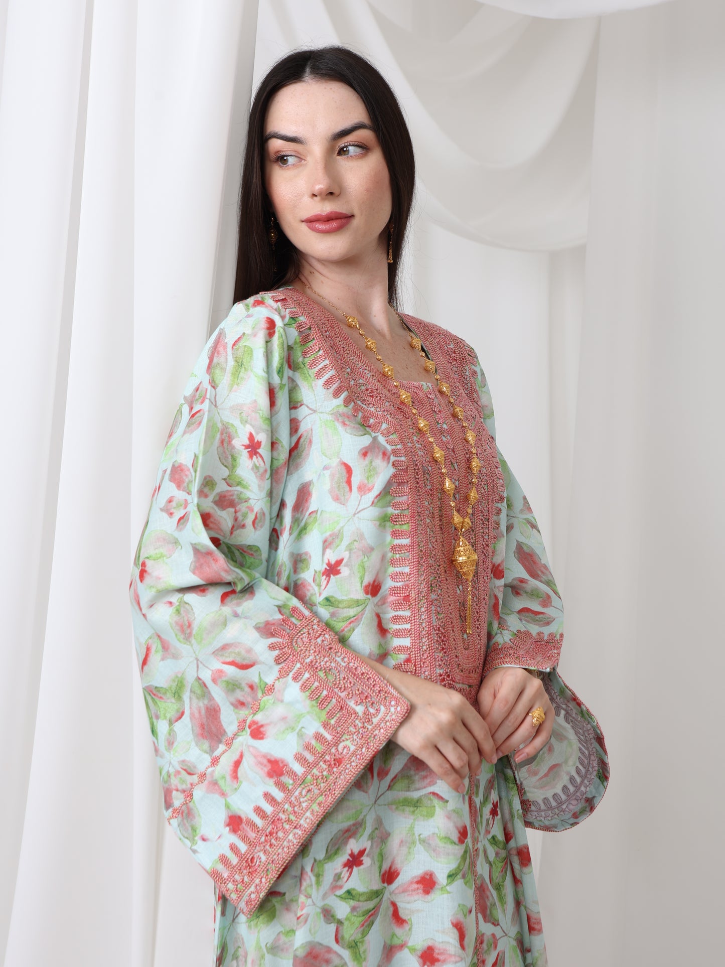 Rose Petal Kaftan