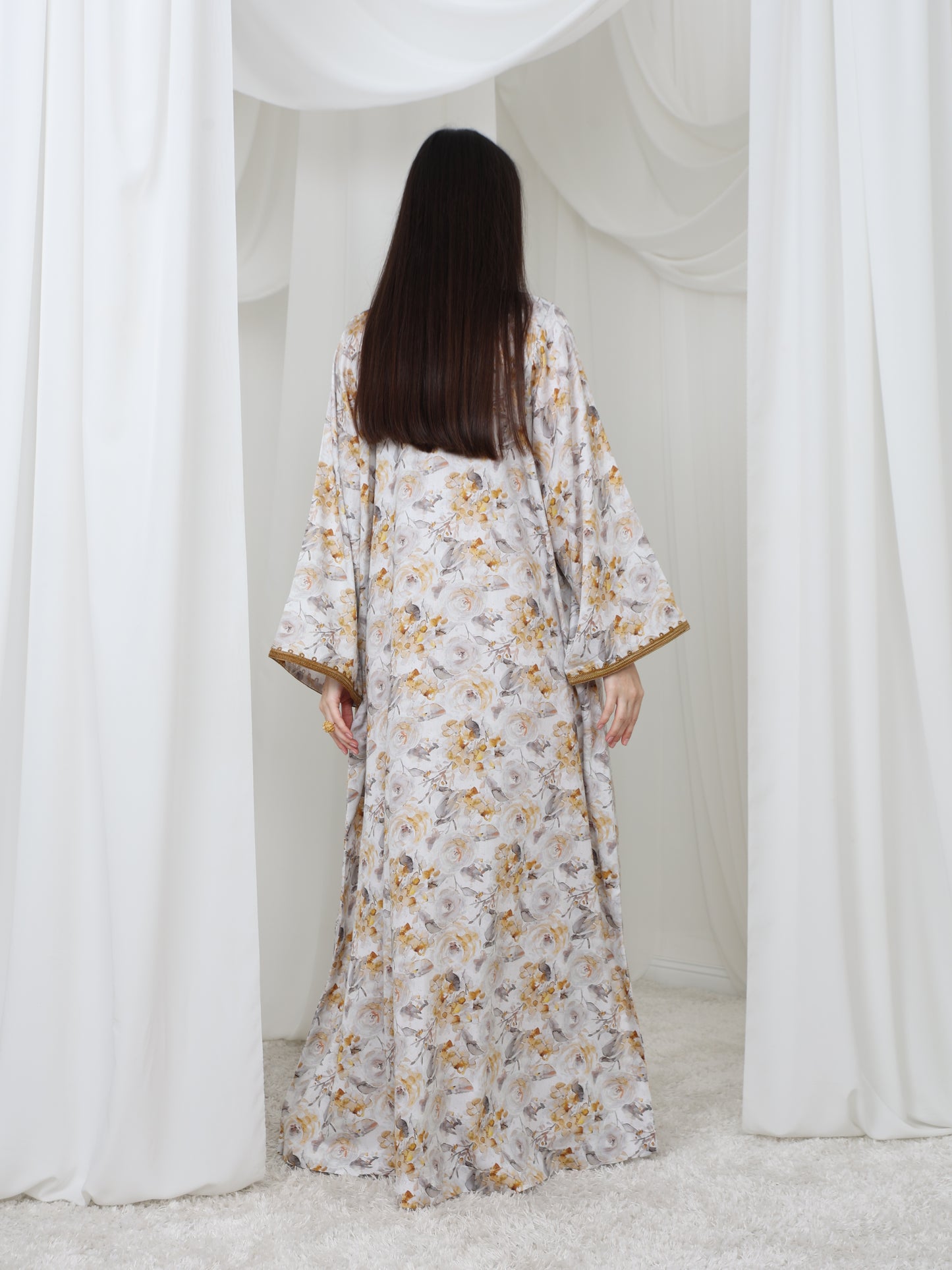 Golden Blossom Kaftan