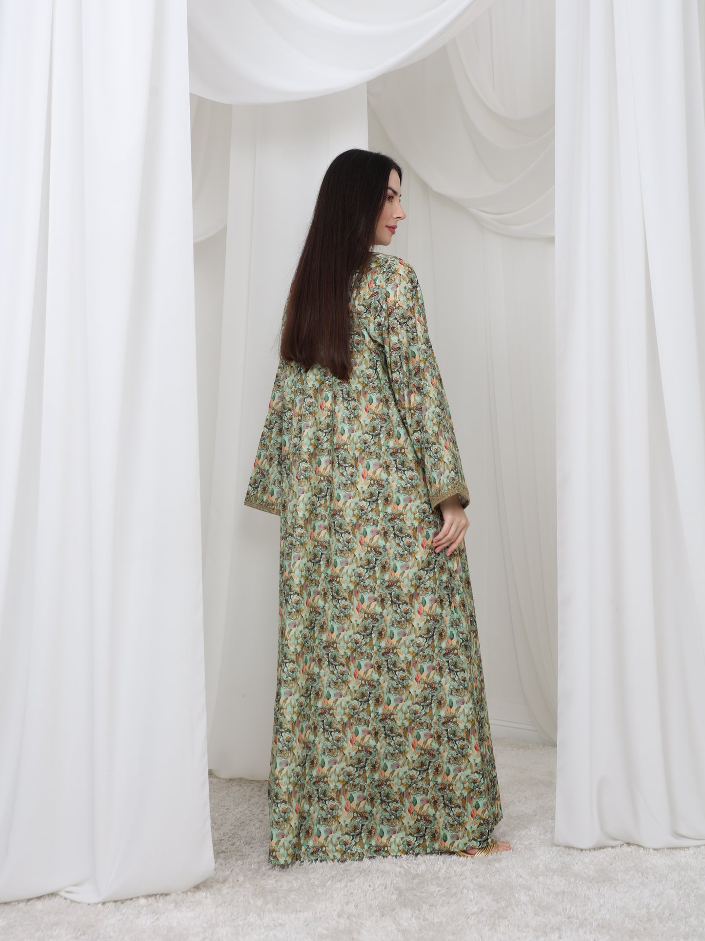 Olive Meadow Kaftan