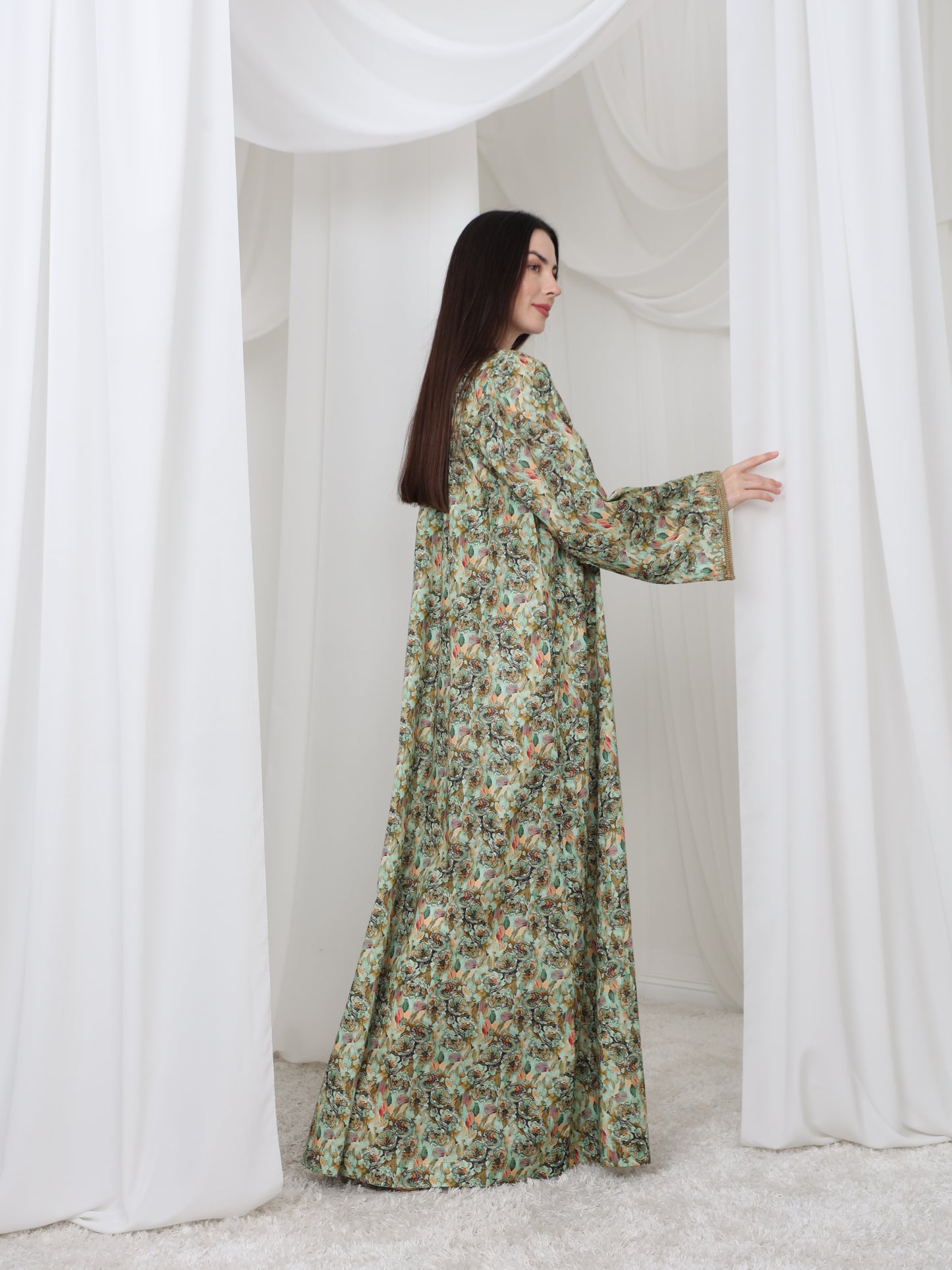Olive Meadow Kaftan