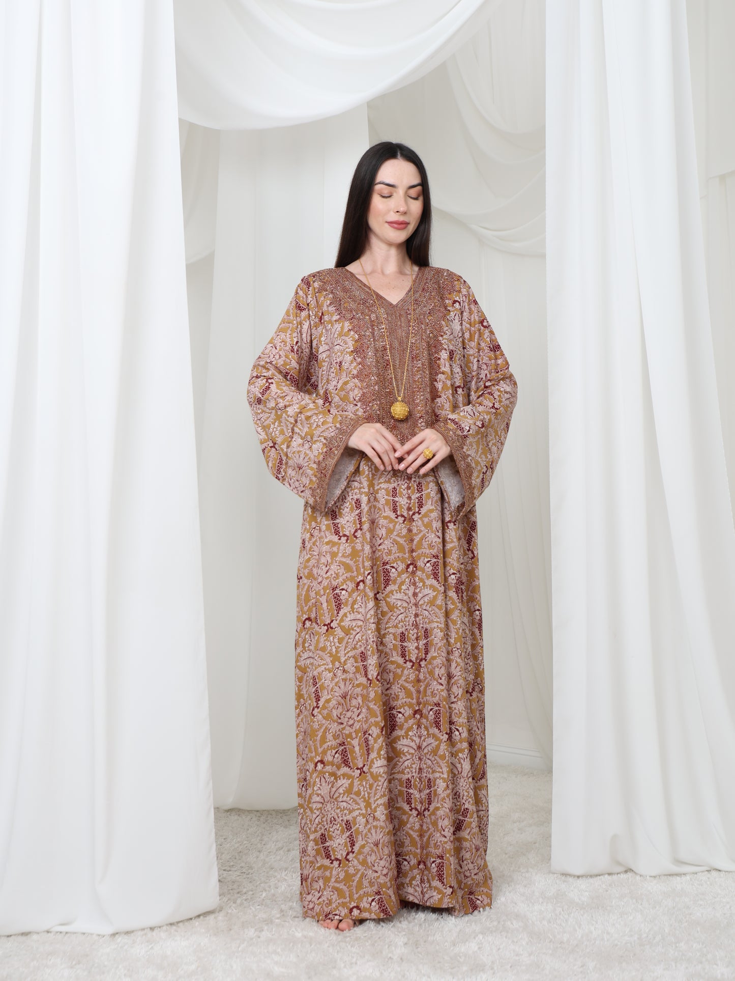 Rustic Bronze Kaftan