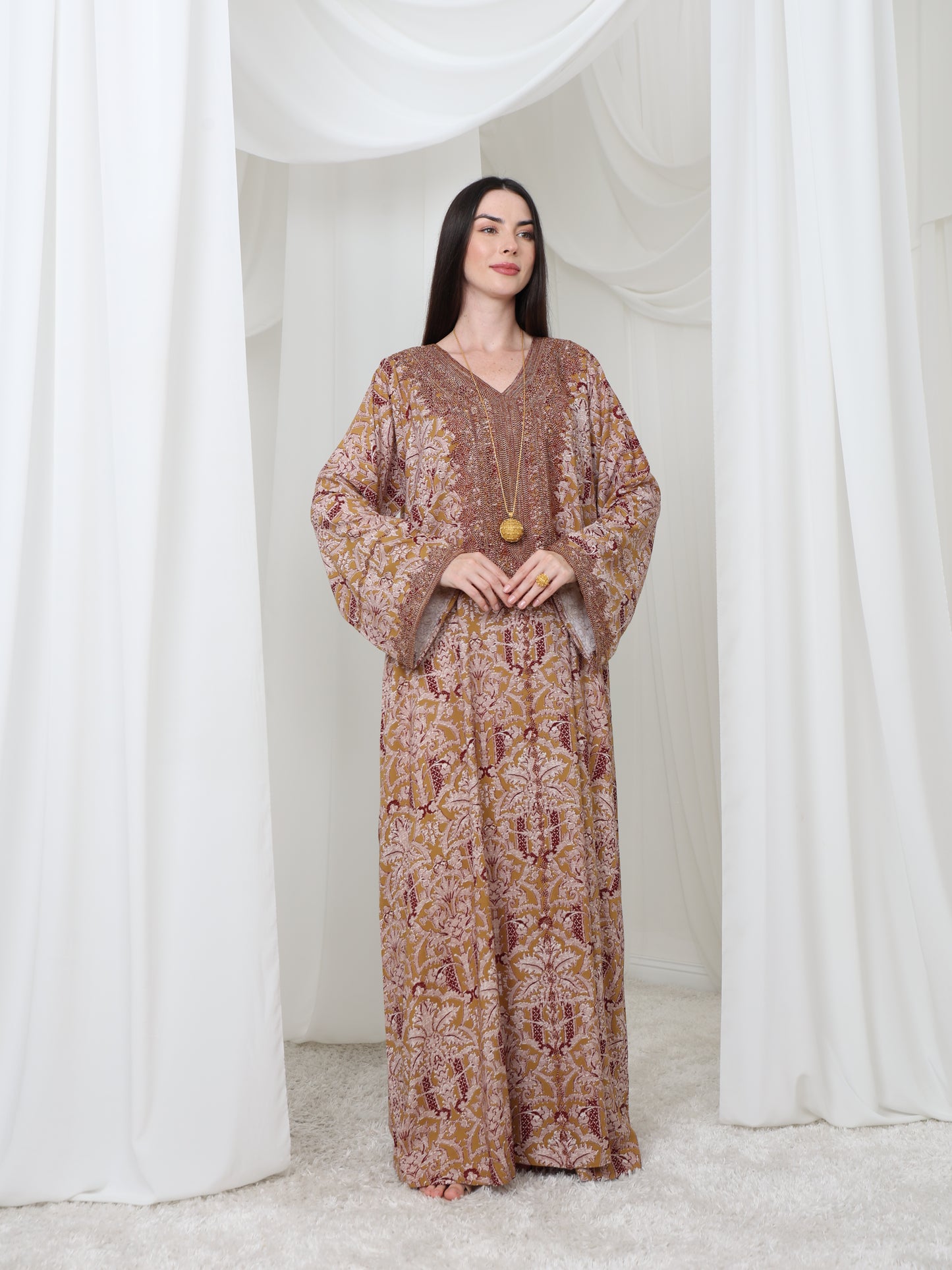 Rustic Bronze Kaftan