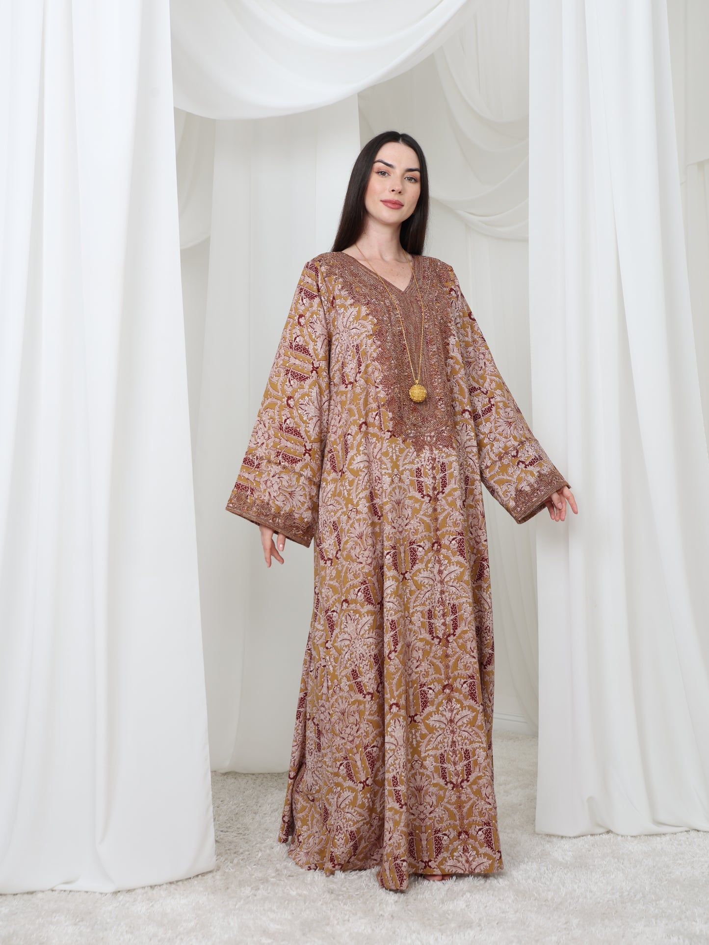Rustic Bronze Kaftan