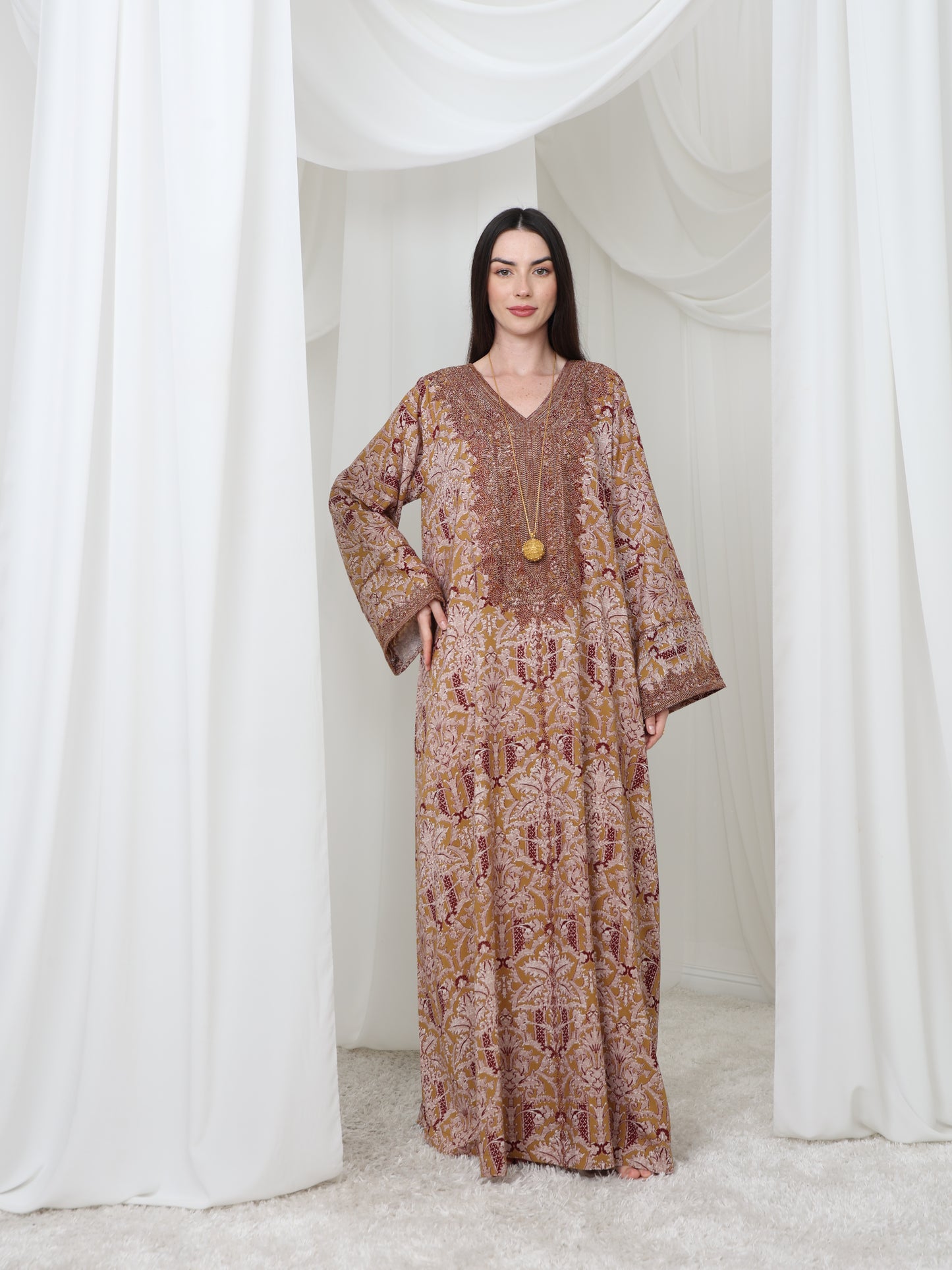 Rustic Bronze Kaftan