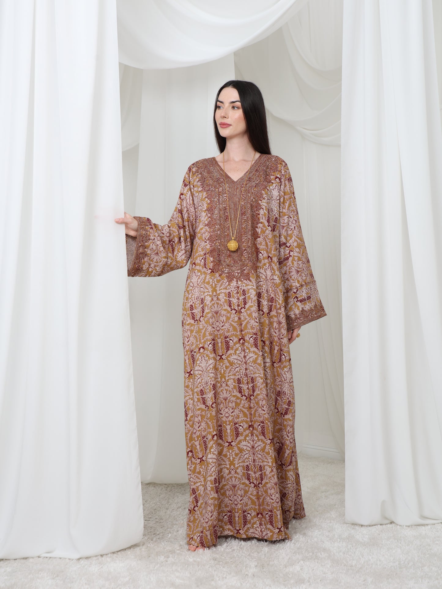 Rustic Bronze Kaftan