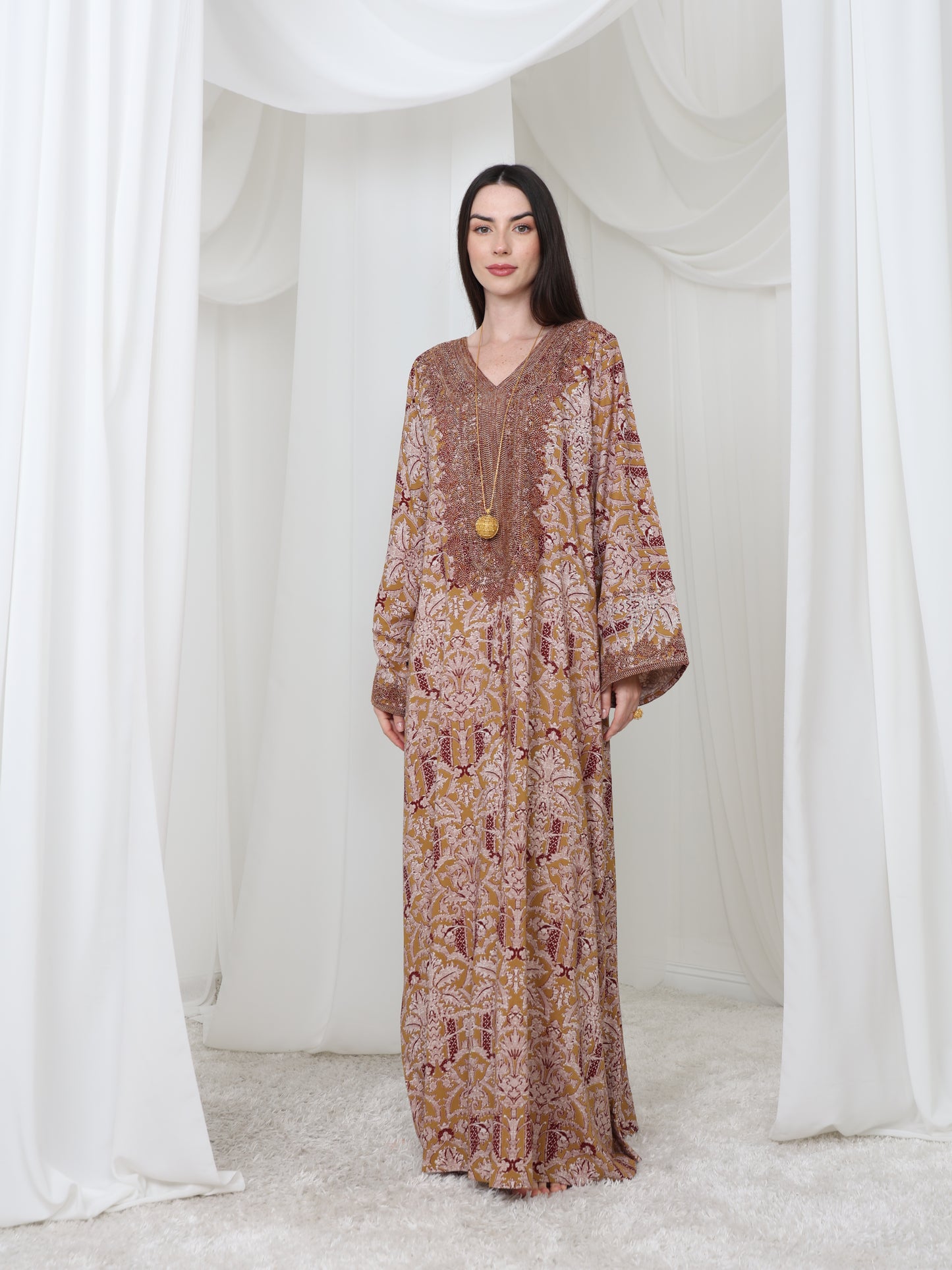 Rustic Bronze Kaftan