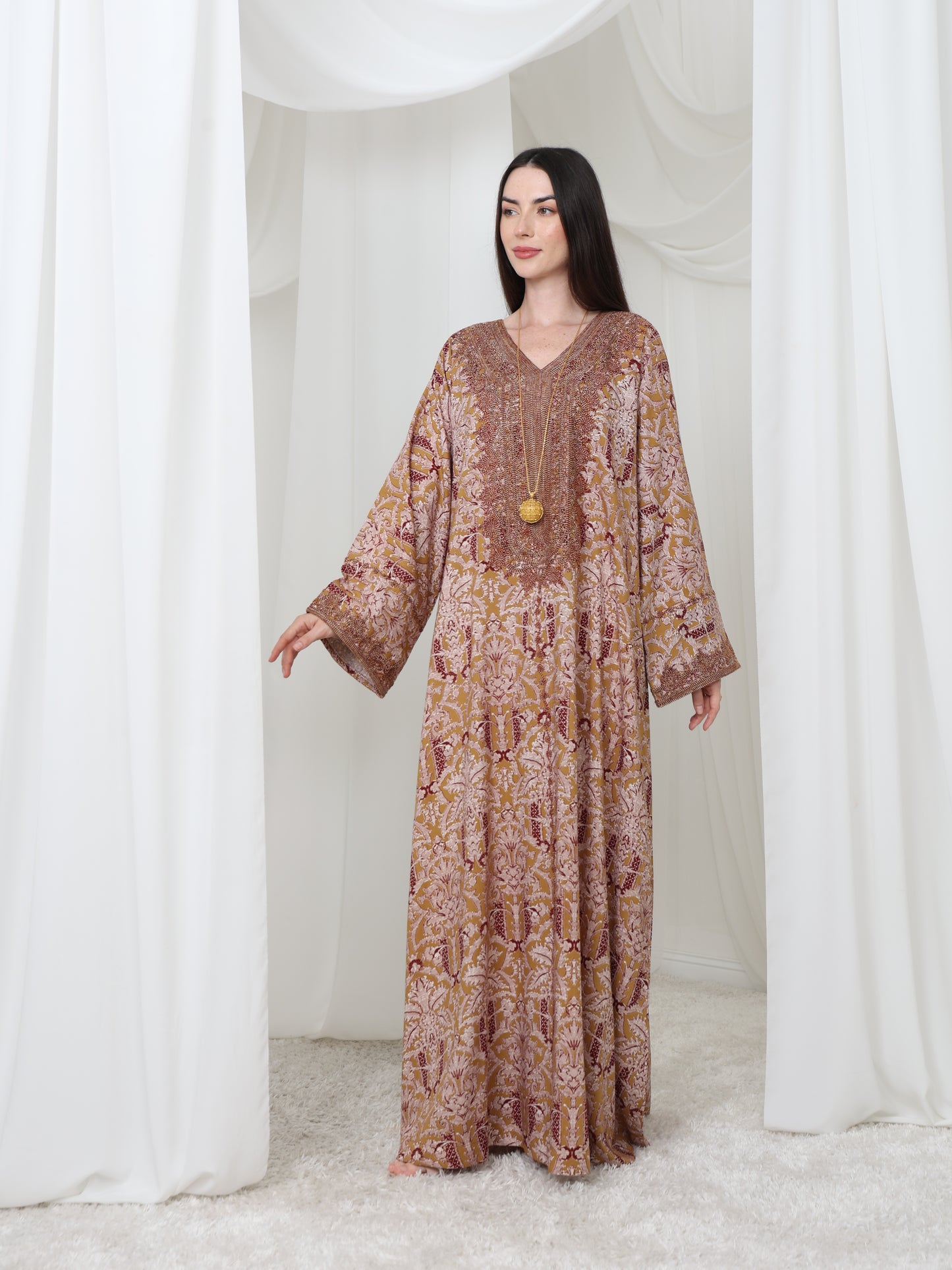 Rustic Bronze Kaftan