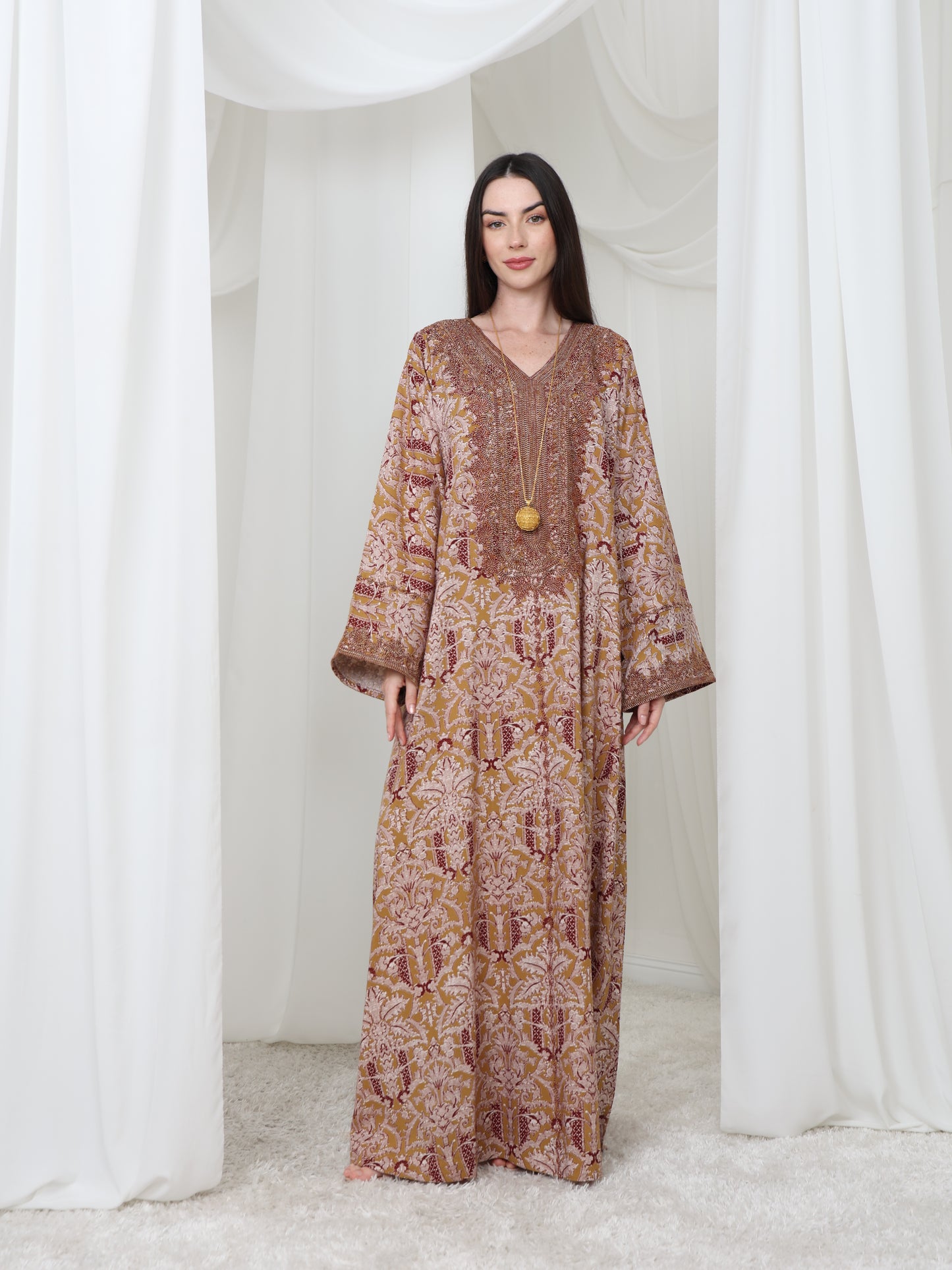 Rustic Bronze Kaftan
