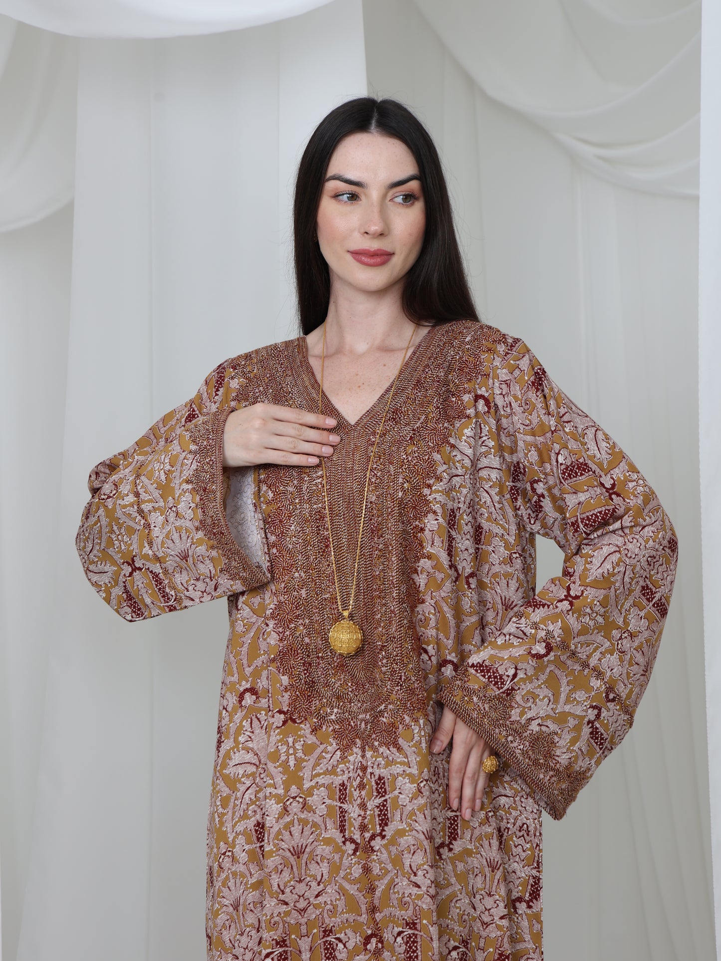 Rustic Bronze Kaftan